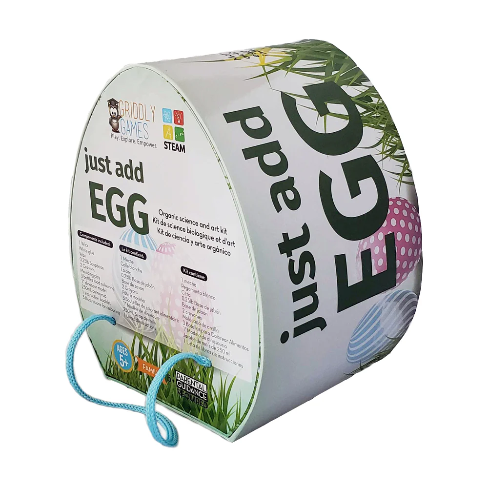 Griddly Games Just Add Egg Science Kit - Creative Experiment Set - Image 2