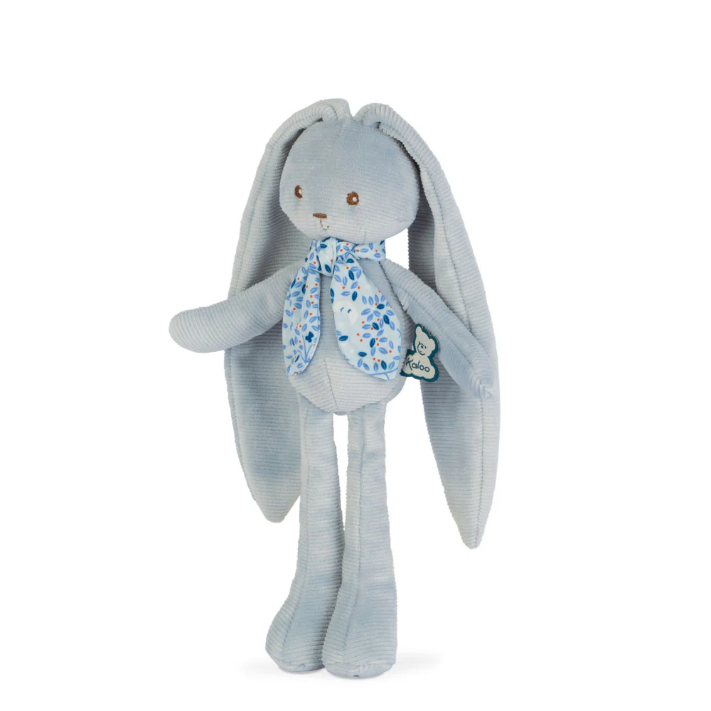Kaloo Lapinoo 9.75 inch Plush Rabbit Doll - Small, Blue - Image 2