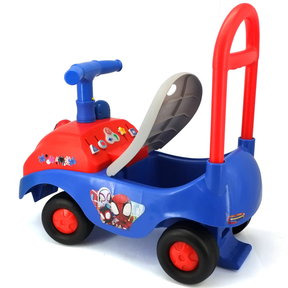 FLYBAR - Spidey Adventure Foot-to-Floor Ride-On - Kiddieland Series - Image 2