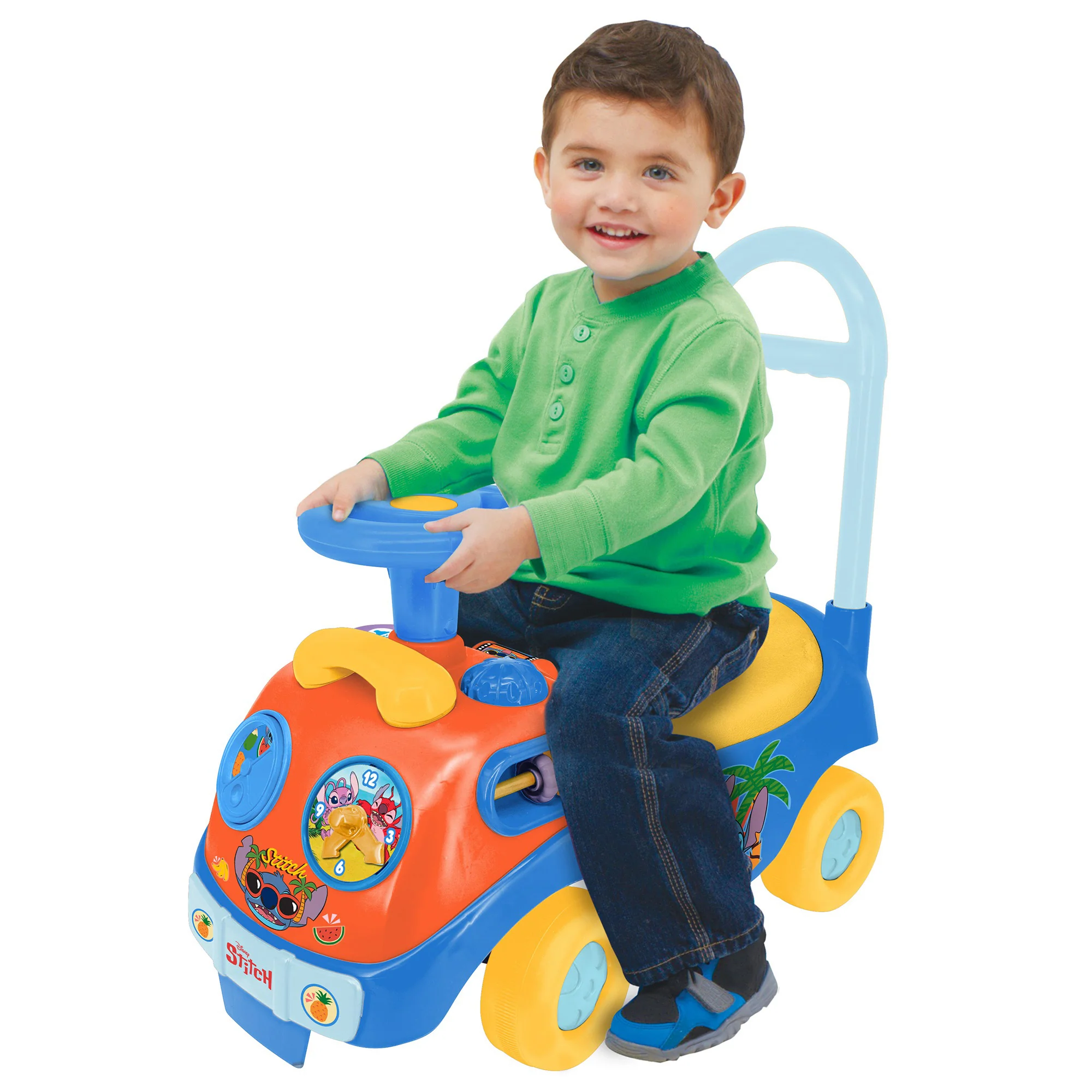 Kiddieland - Disney Stitch Lights N' Sounds Ride-On - Foot-To-Floor Fun - Image 4