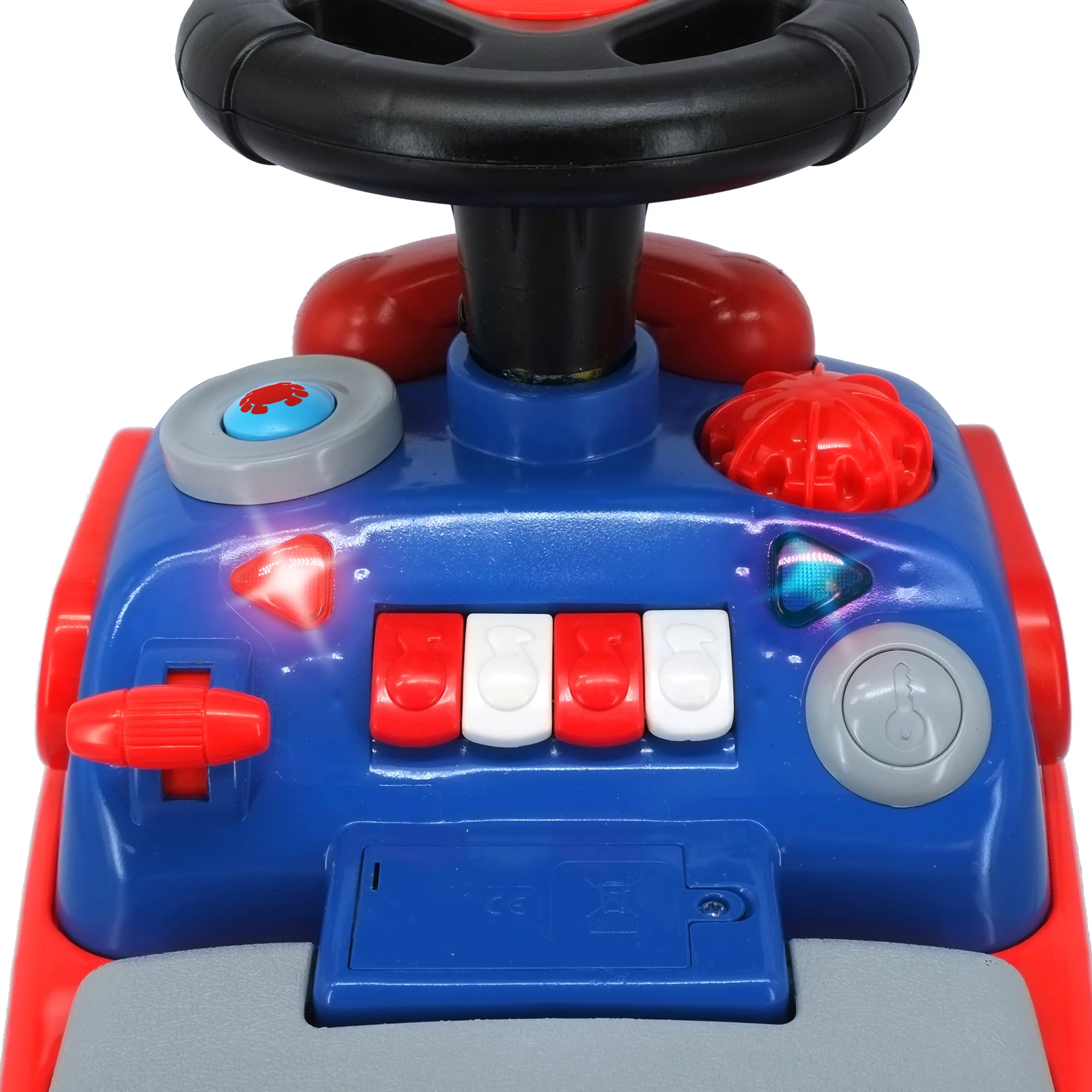 Kiddieland - Spidey Racer My First Activity Ride-On - Marvel Foot-To-Floor Toy - Image 3