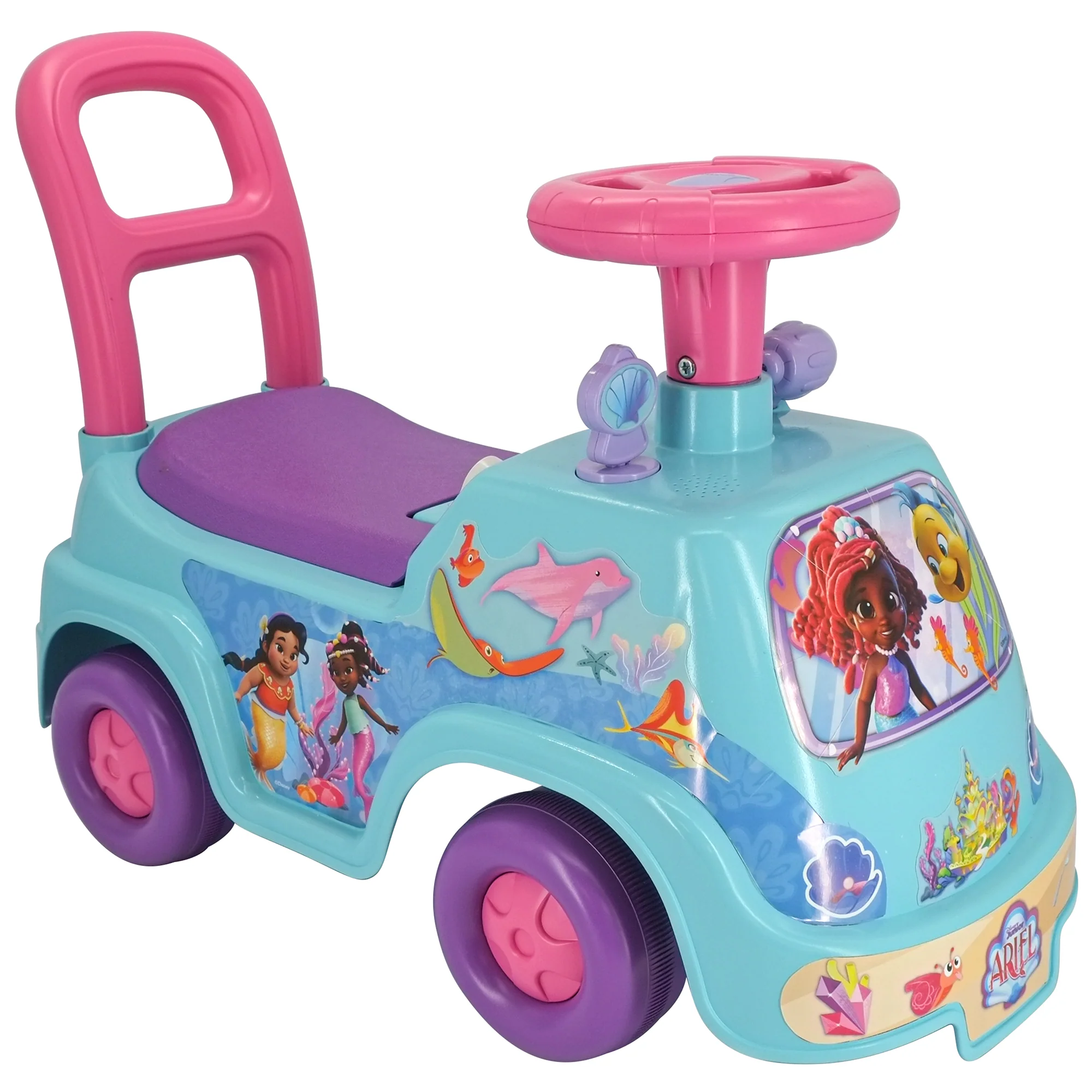 Kiddieland - My First Adventure Ride-On - Ariel Sea Disney Light & Sound - Suitable for 12 mo+ - Image 2