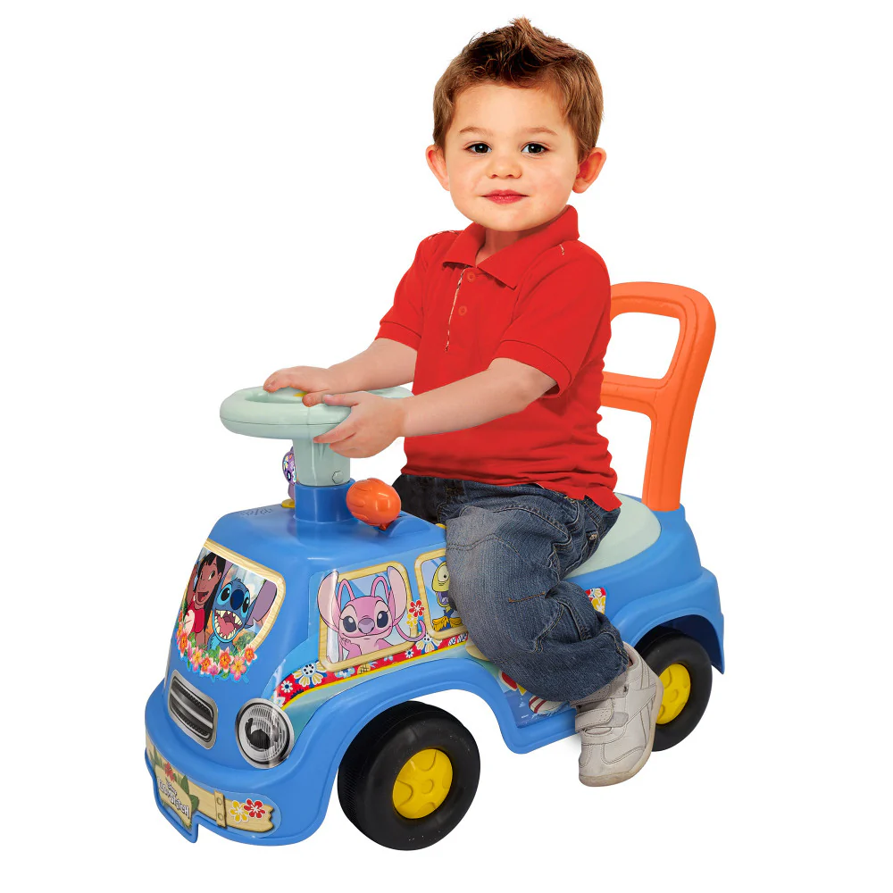 Kiddieland - My First Ride-On - Disney Stitch Lights & Sounds Vehicle - Image 3