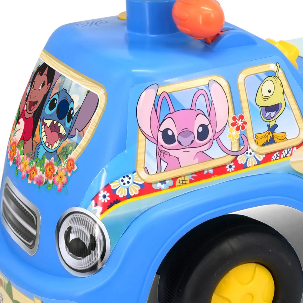 Kiddieland - My First Ride-On - Disney Stitch Lights & Sounds Vehicle - Image 5