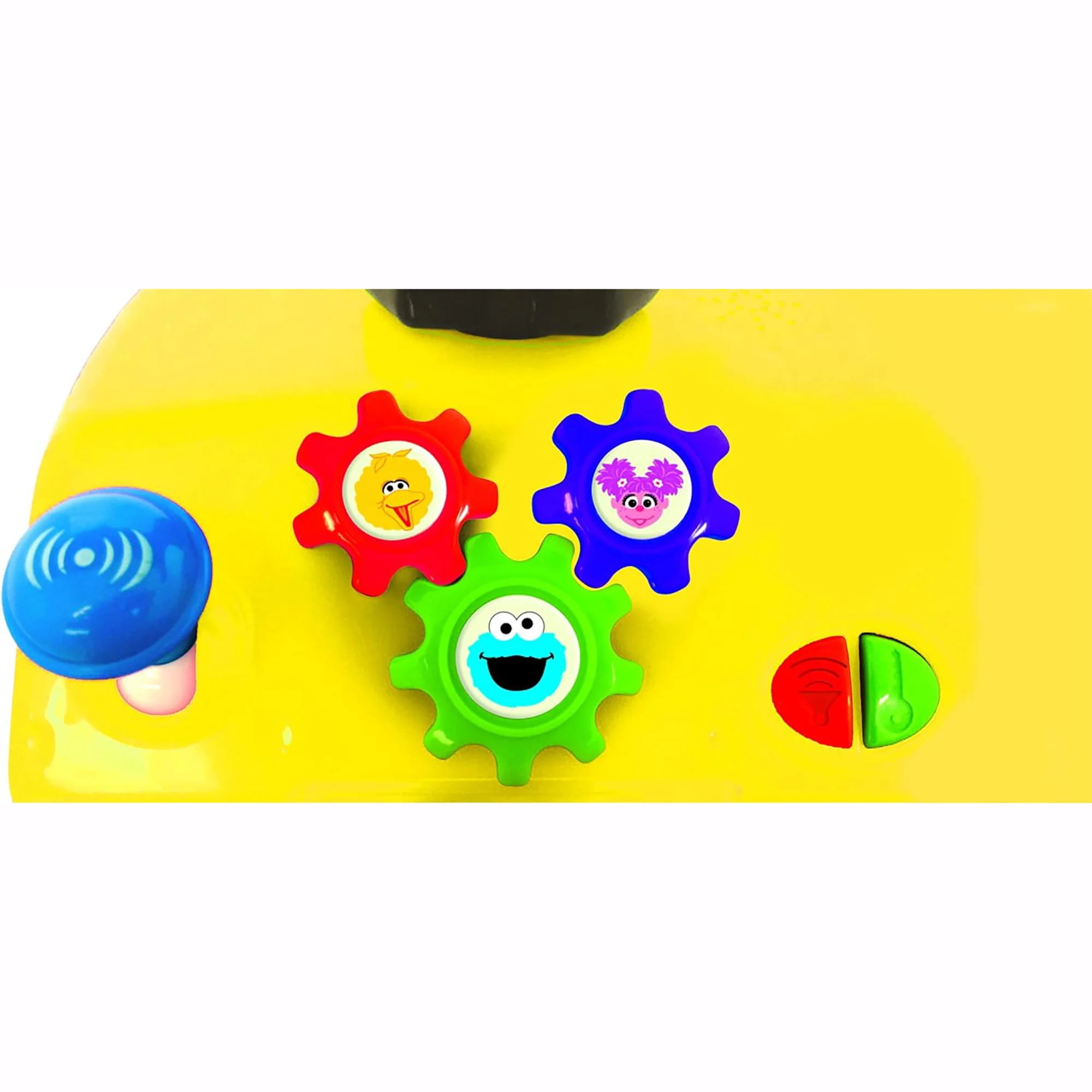 Kiddieland Sesame Street Elmo School Bus Light & Sound Activity Ride-On - Image 3