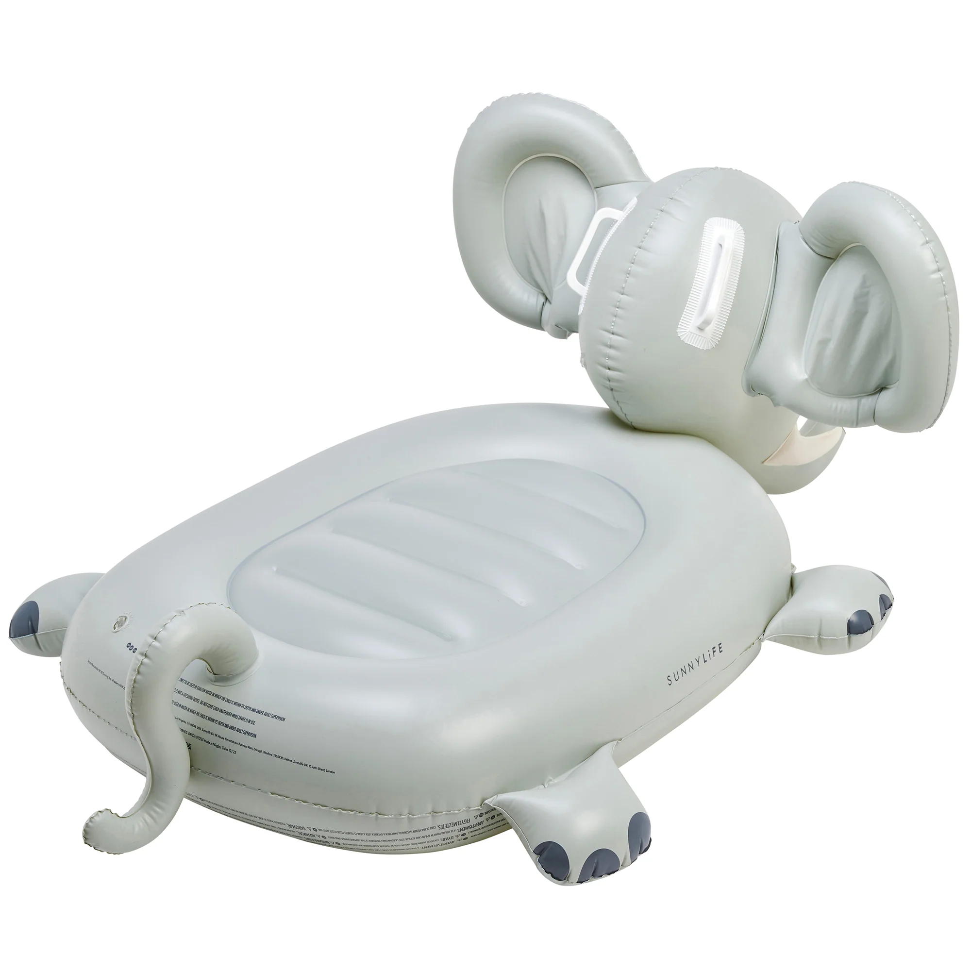 Sunnylife Eli The Elephant Ride-On Pool Float With Handles - Image 4