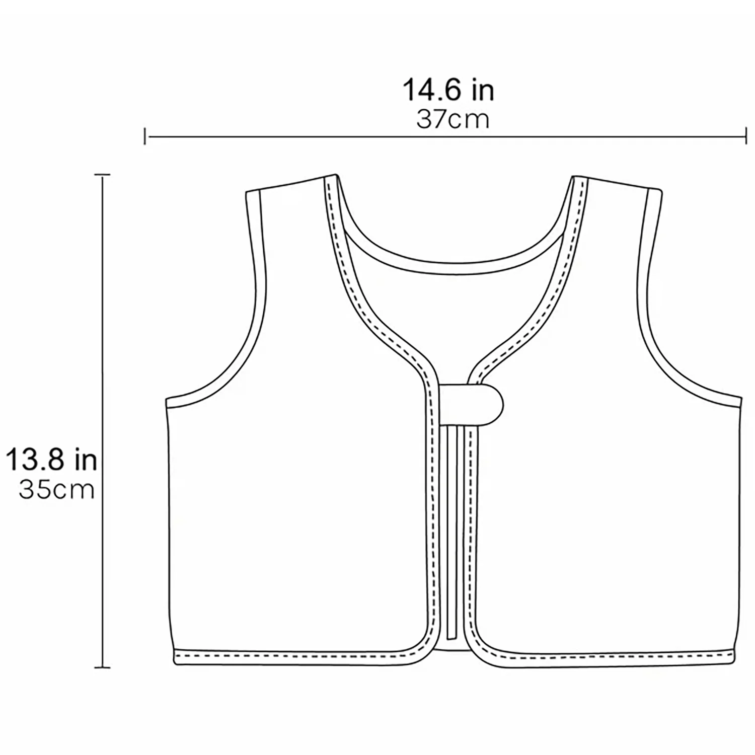 Sunnylife Strawberry Sunshine Swim Vest With Adjustable Safety Strap - Image 3