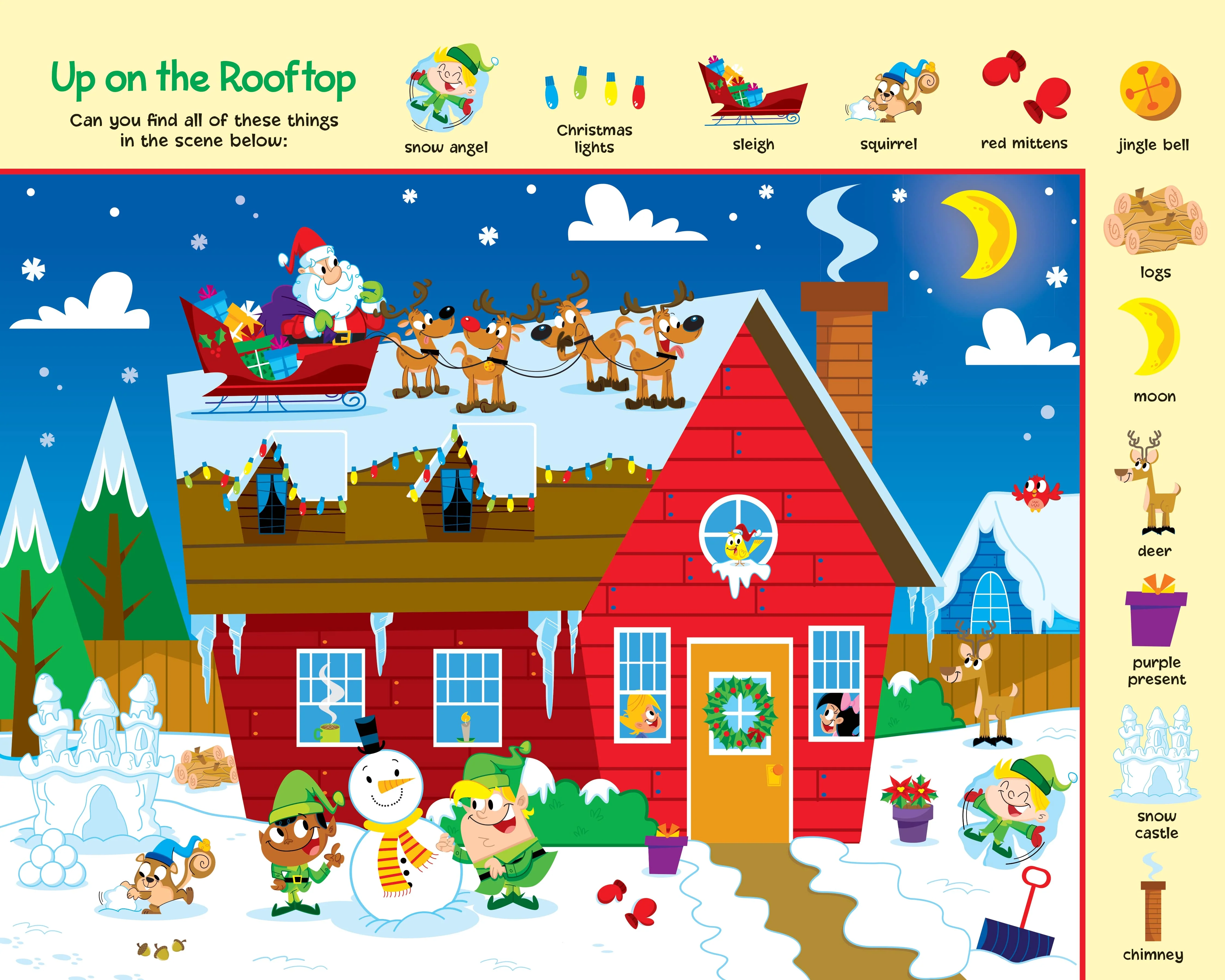 Santa's Workshop Family Fun Pad by Kidsbooks Publishing - Image 2