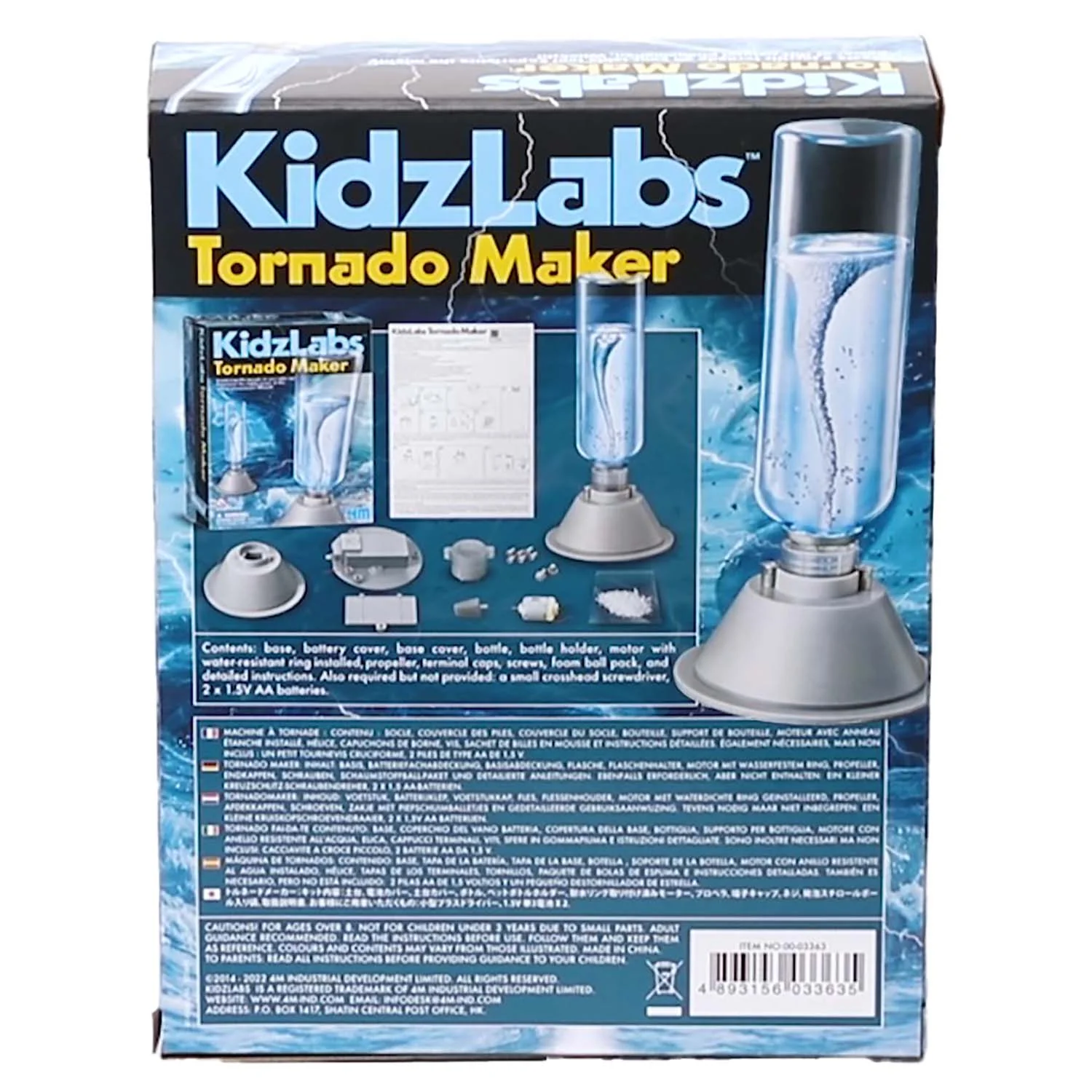 KidzLabs Creative Tornado Maker Science Kit - Image 2