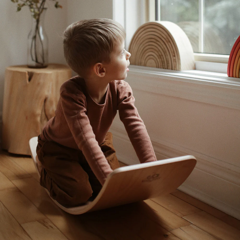 Kinderfeets Kinderboard Lite - Versatile Wooden Balance Board for Toddlers - Image 3
