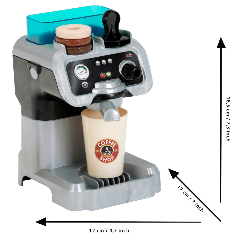 Klein Barista Espresso Machine - Play Kitchen Appliance Toy for Kids Ages 3+ - Image 3