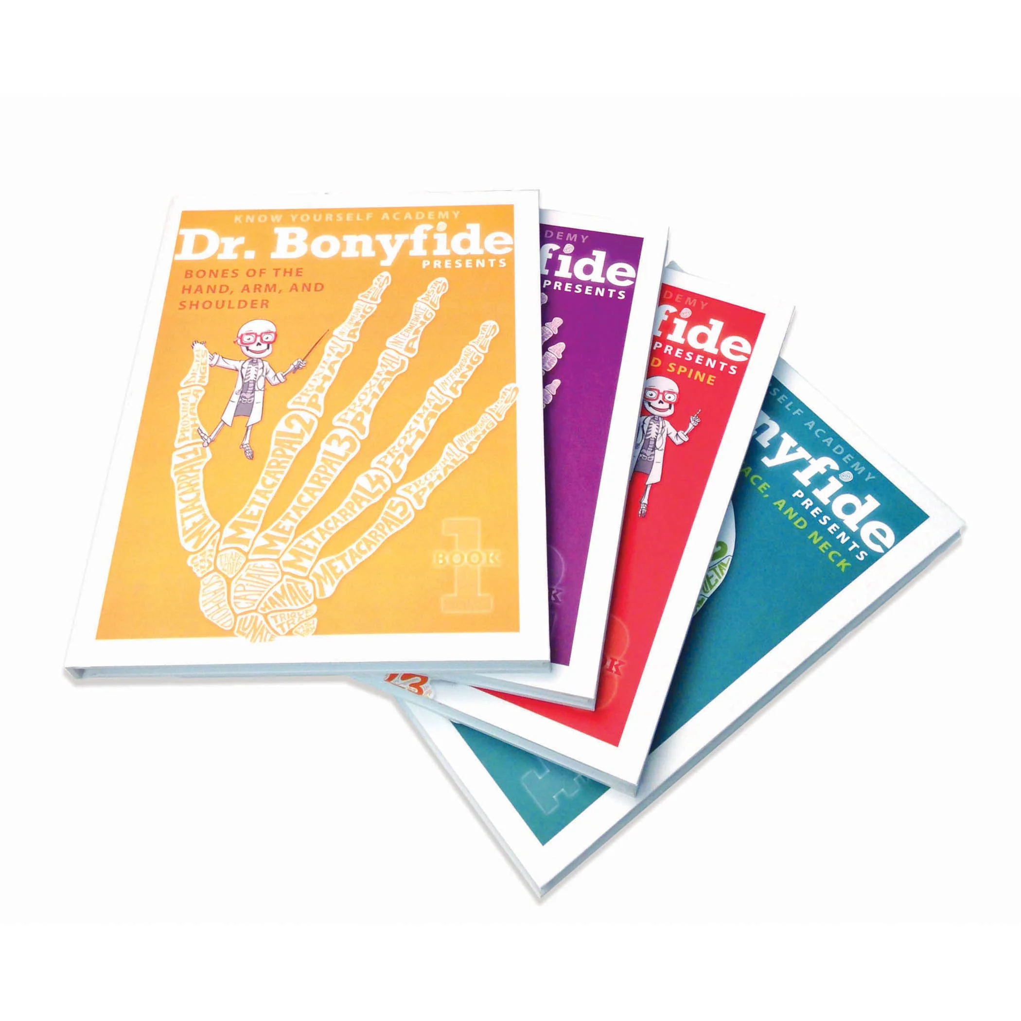 Know Yourself 4 Book Set: Dr. Bonyfide's Guide to the Human Skeleton - Image 2