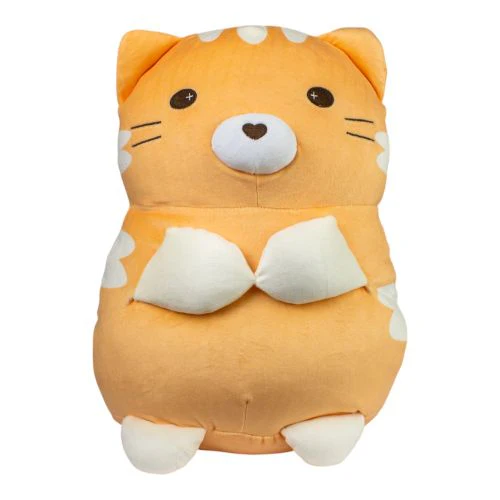Kobioto Whimsical Japanese Kitty 12 inch Supersoft Plush - Grey - Image 2