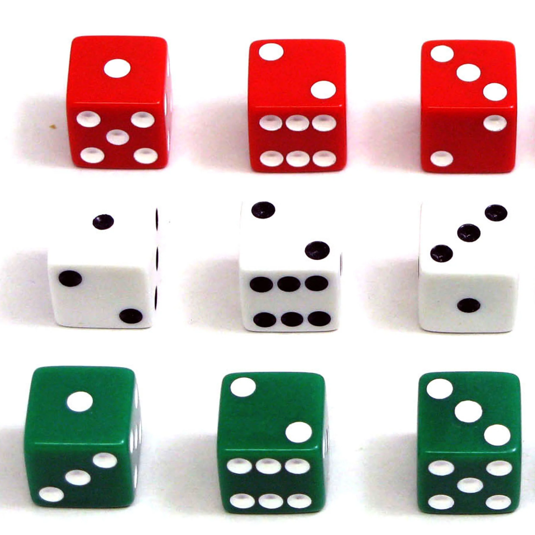 Koplow Games Colorful Classroom Dot Dice Set, 108 Count - Image 3