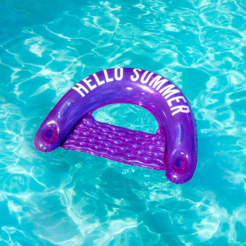 PoolCandy Large Sun Chair - Effervescent Grape Soda - Hello Summer - Image 2