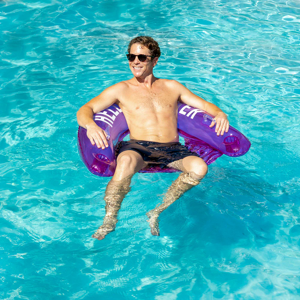 PoolCandy Large Sun Chair - Effervescent Grape Soda - Hello Summer - Image 3