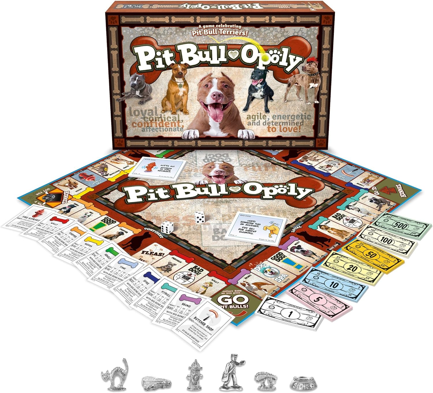 Pit Bull-Opoly Board Game by Late for the Sky - Image 2