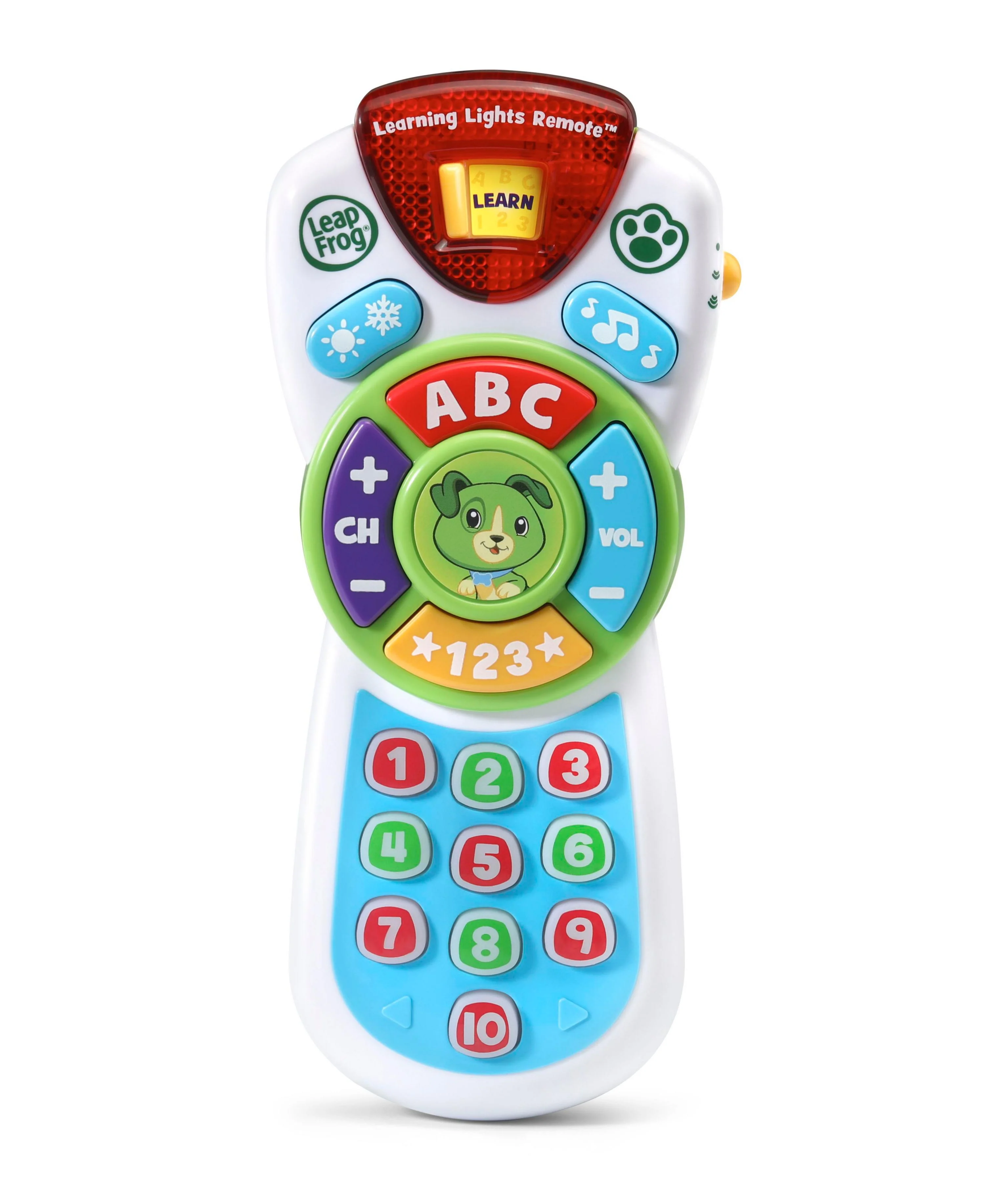 LeapFrog Scout's Learning Lights Remote Deluxe - Numbers, Letters & Spanish Learning Toy