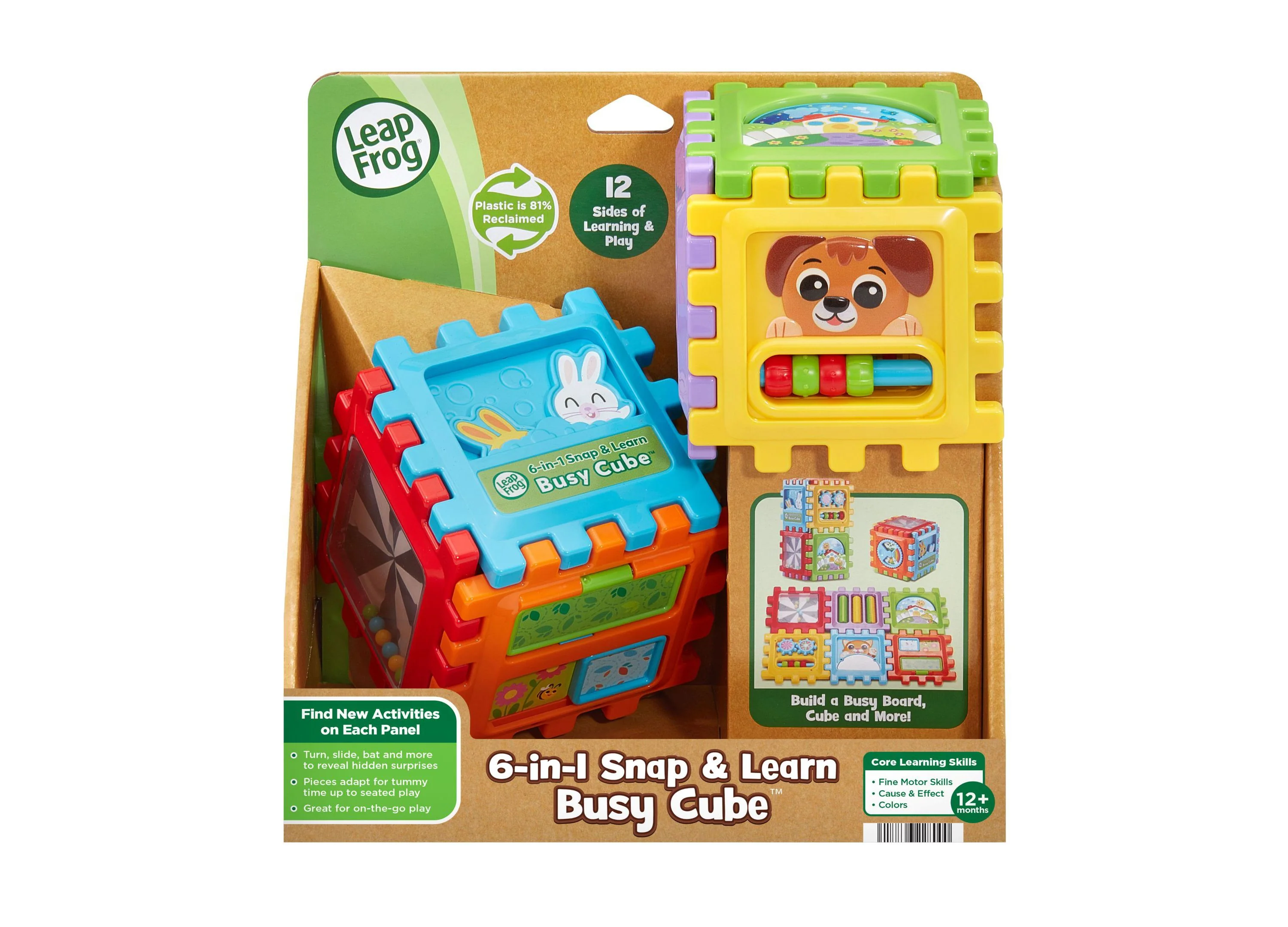 LeapFrog 6-in-1 Snap & Learn Busy Cube for Ages 12 Months to 3 Years - Image 3