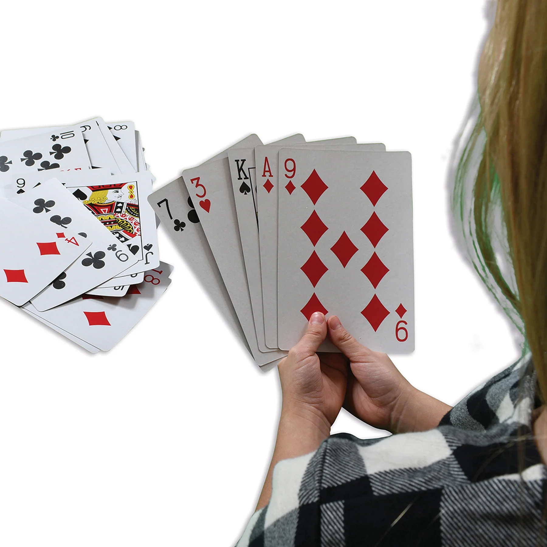 Learning Advantage Jumbo Card Deck for Kids, Double Pack - Image 3