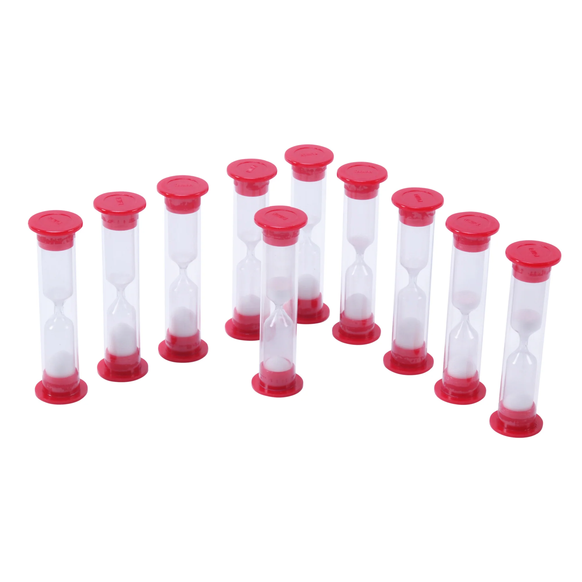 Learning Advantage Red Sand Timers - One Minute Durations - 30 Count - Image 2