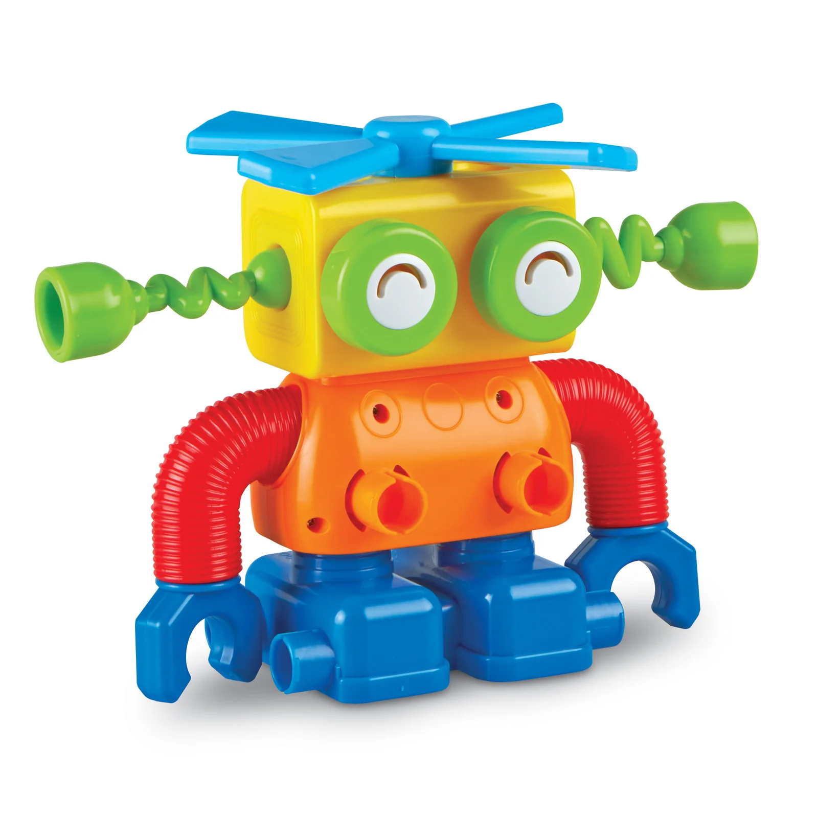 Learning Resources 1-2-3 Build It! Robot Factory - STEM Toy for Creative Play - Image 3