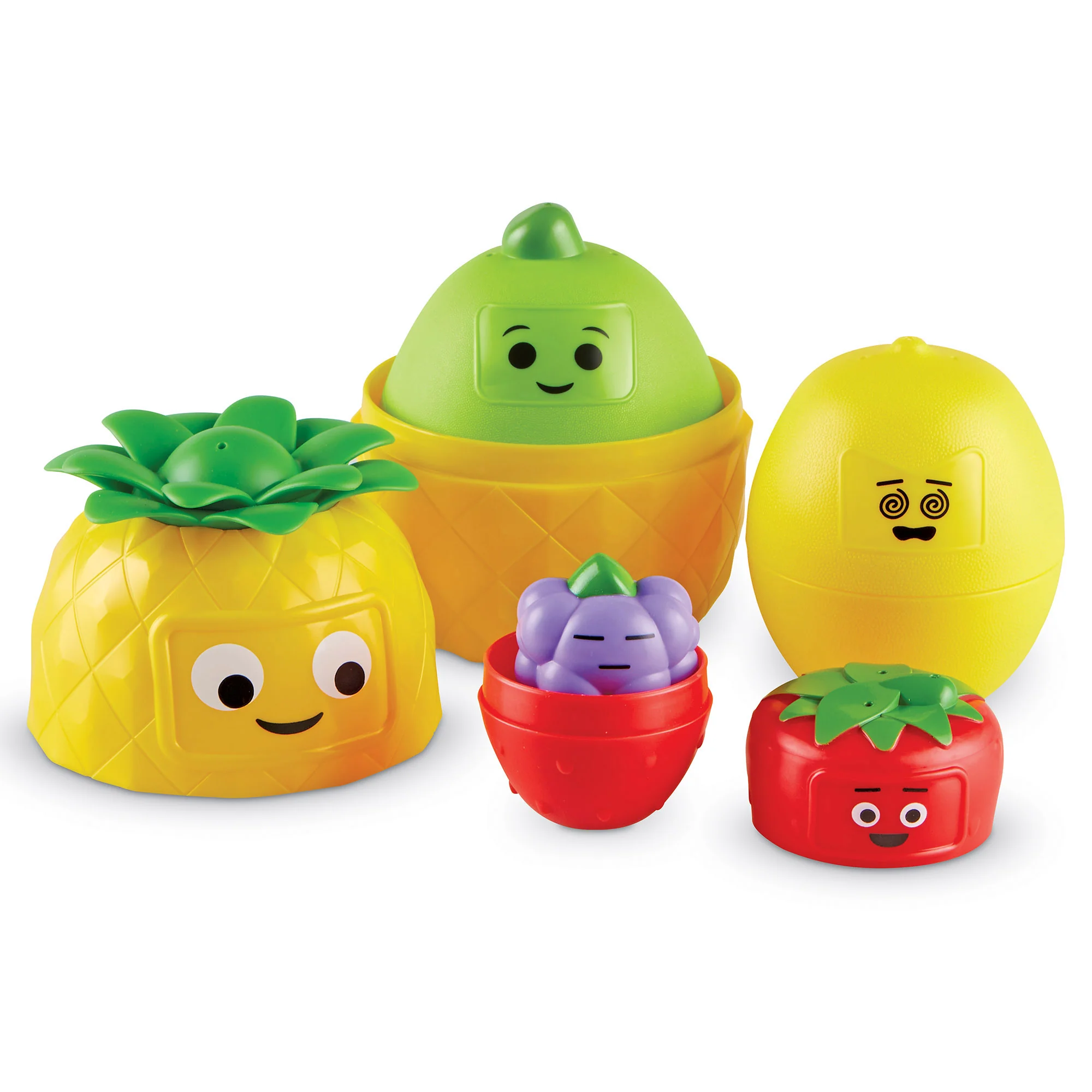 Learning Resources Big Feelings Nesting Fruit Friends - Emotional Development Toy - Image 5