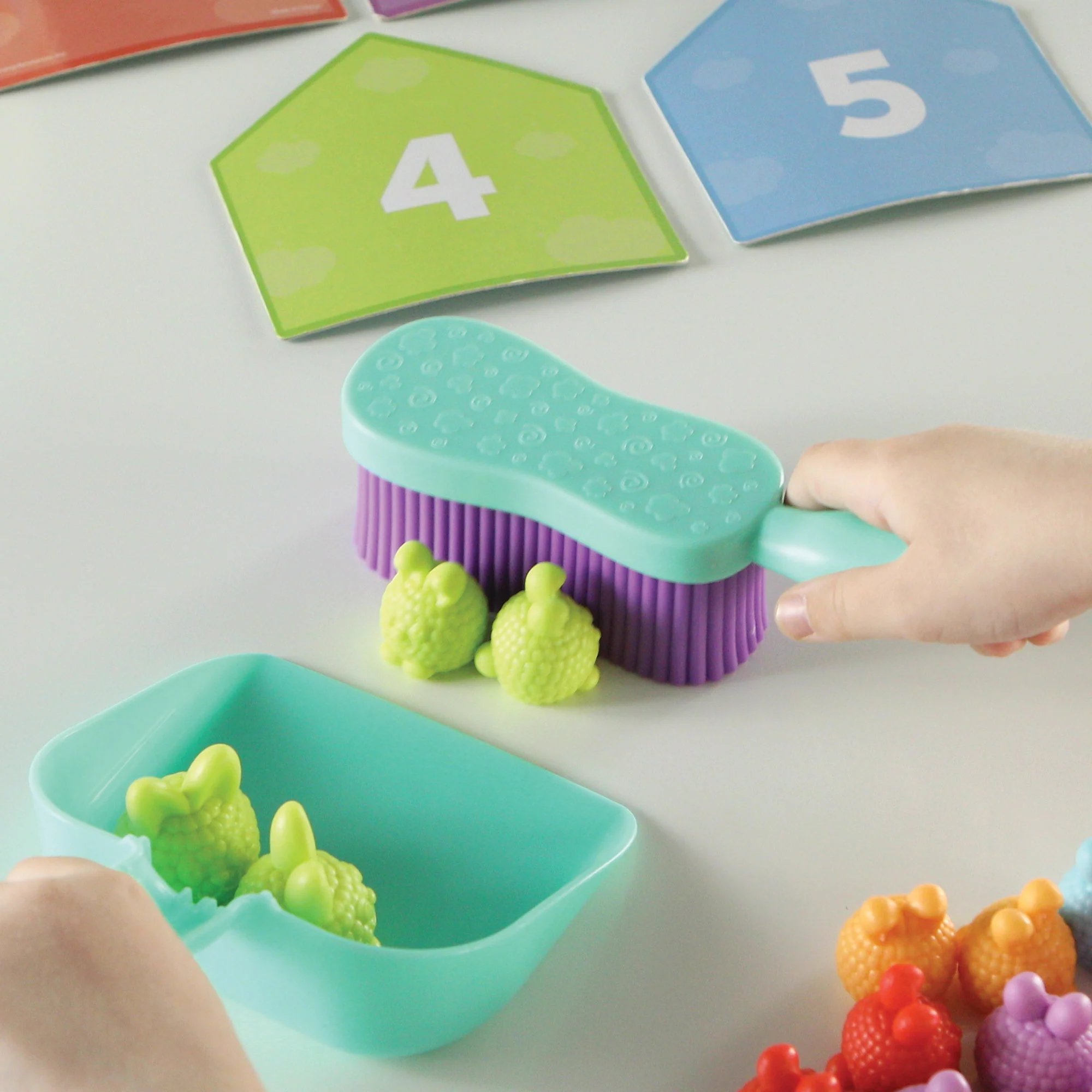 Learning Resources Count & Clean Dust Bunnies - Colorful Gross Motor Game - Image 4