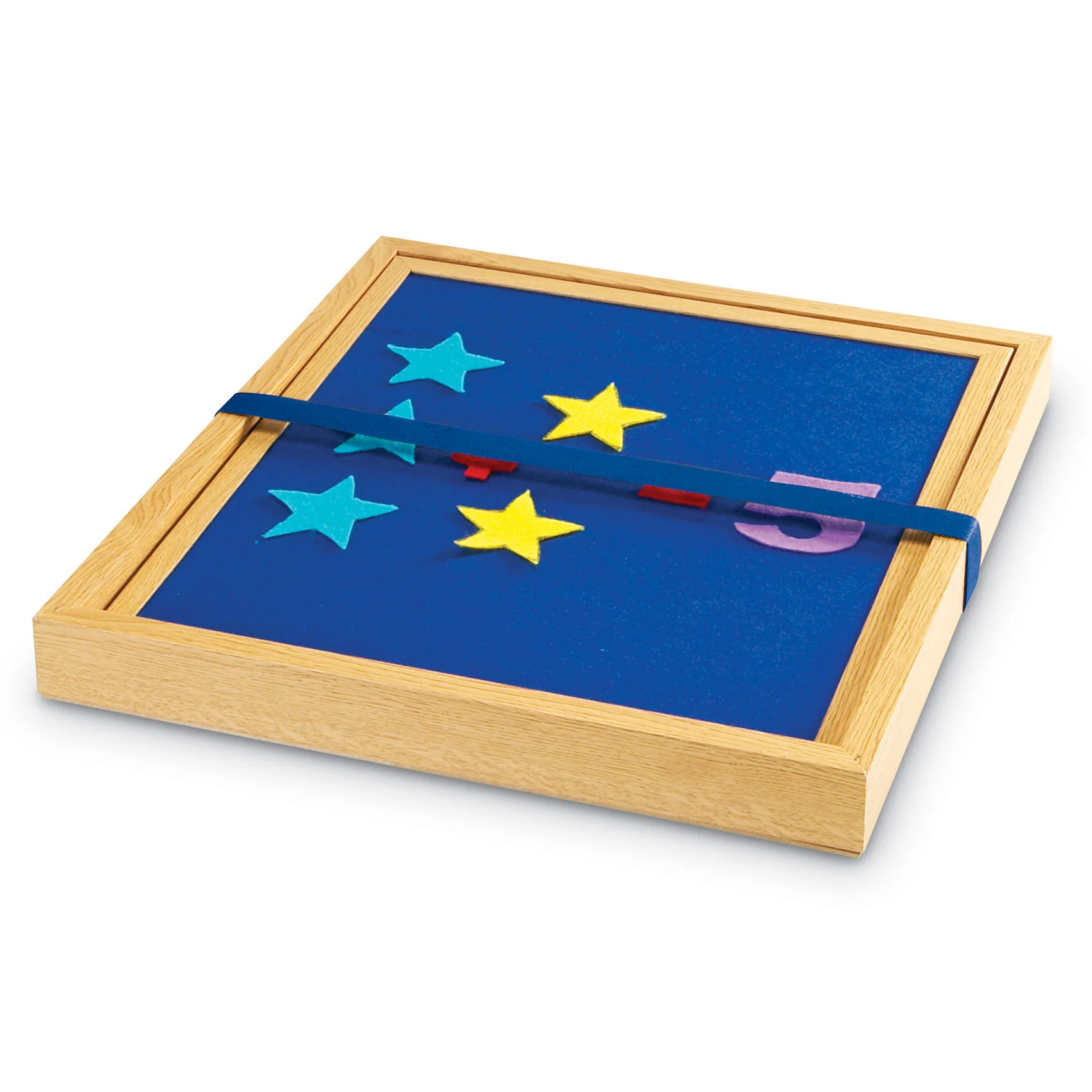 Learning Resources Double-Sided Tabletop Easel - Magnetic & Felt Board - Image 2