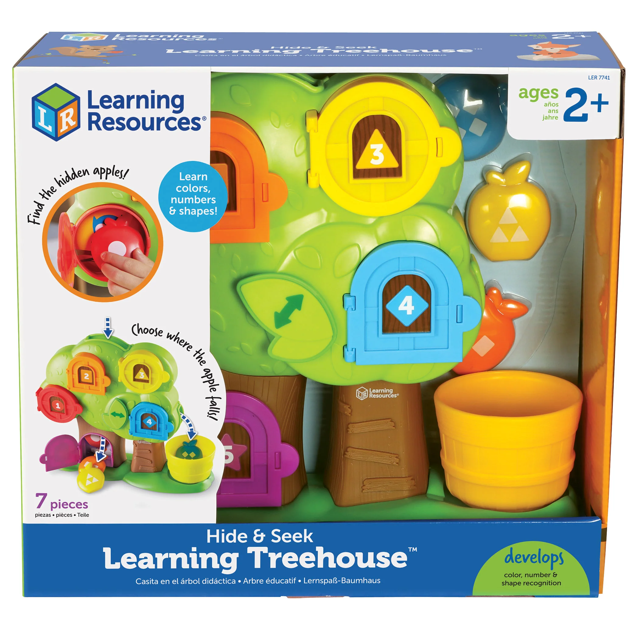 Learning Resources Hide & Seek Learning TreeHouse - Interactive Educational Toy - Image 2