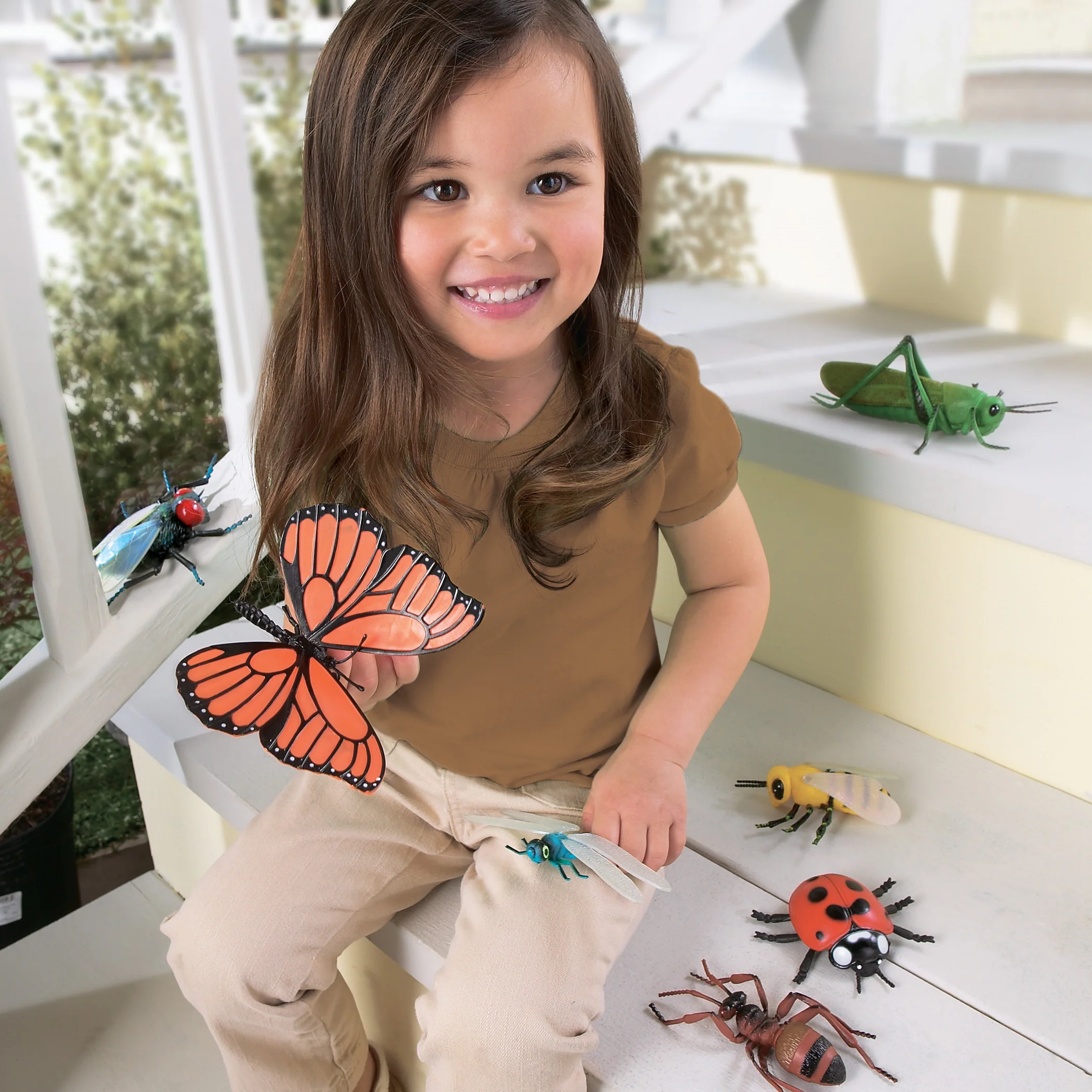 Learning Resources Jumbo Insects Playset - Vibrant 7-Piece Collection - Image 4