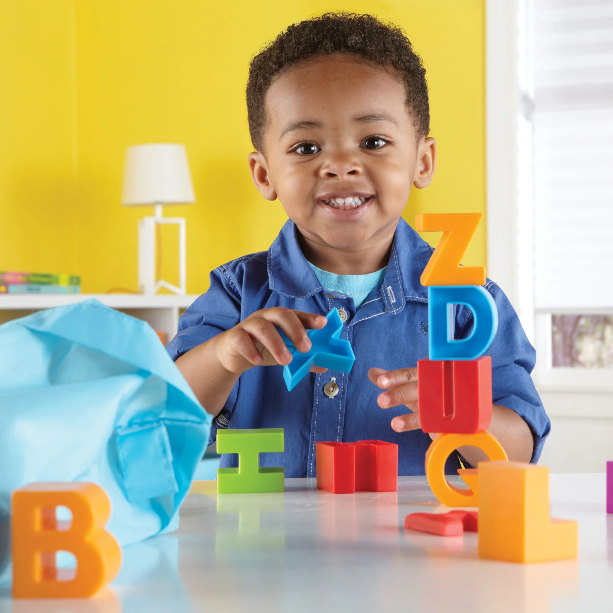 Learning Resources Alphabet Letter Blocks - Educational Set of 36 - Image 3