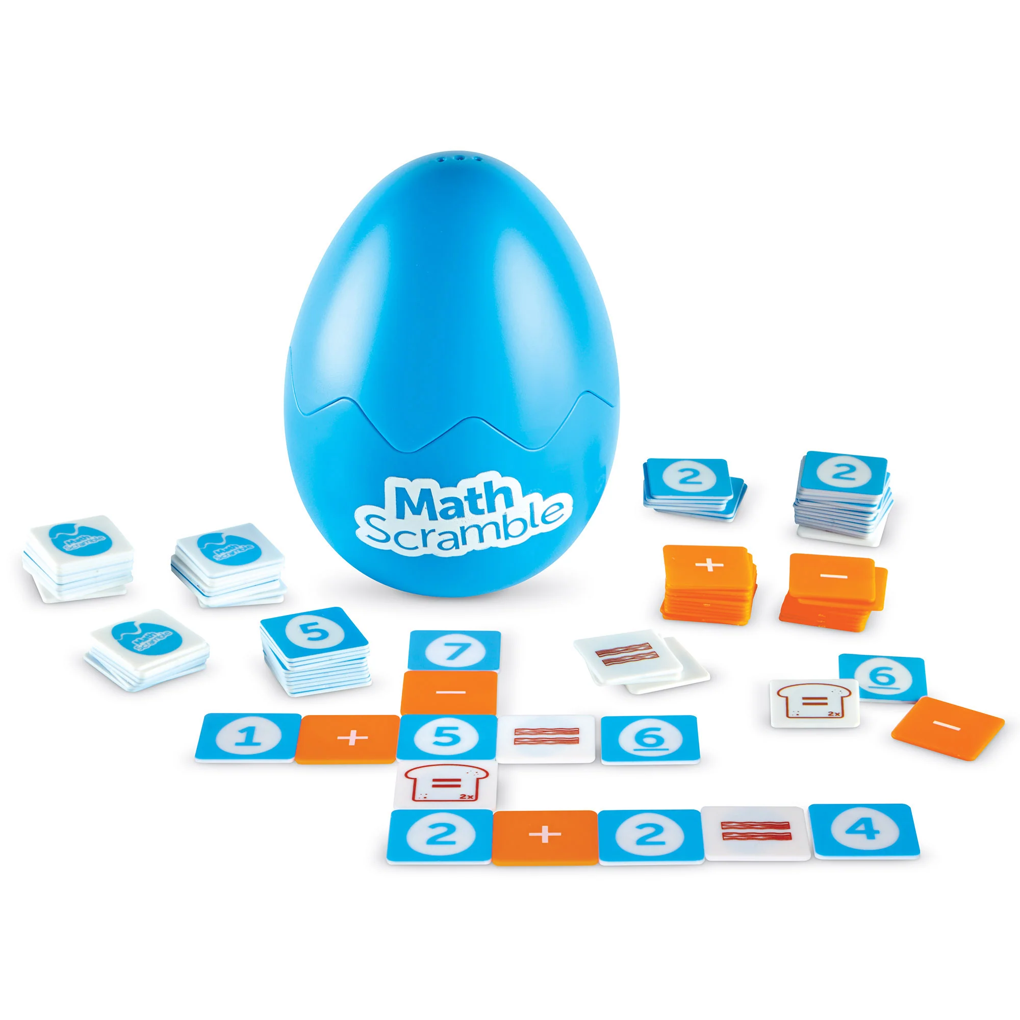 Learning Resources Math Scramble - Fast-Paced Addition & Subtraction Game - Image 3