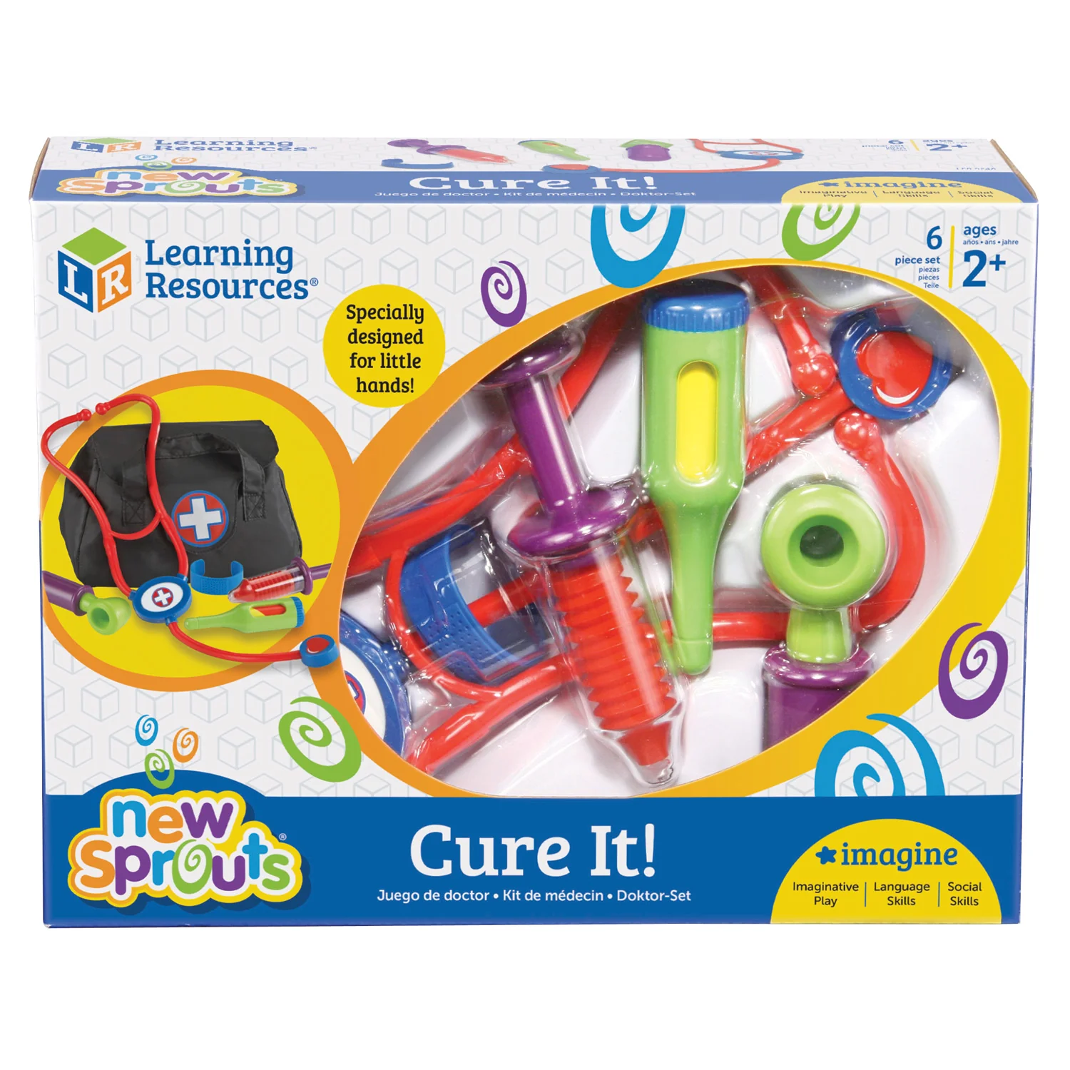 Learning Resources New Sprouts Cure It! - Doctor Play Set - Image 2