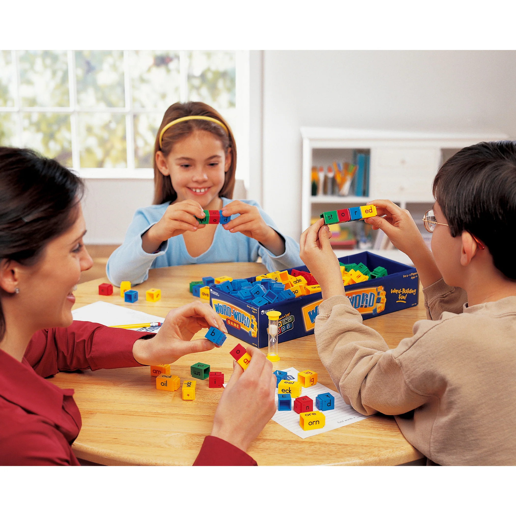 Learning Resources Reading Rods Word for Word Phonics Game - Educational Building Set - Image 5