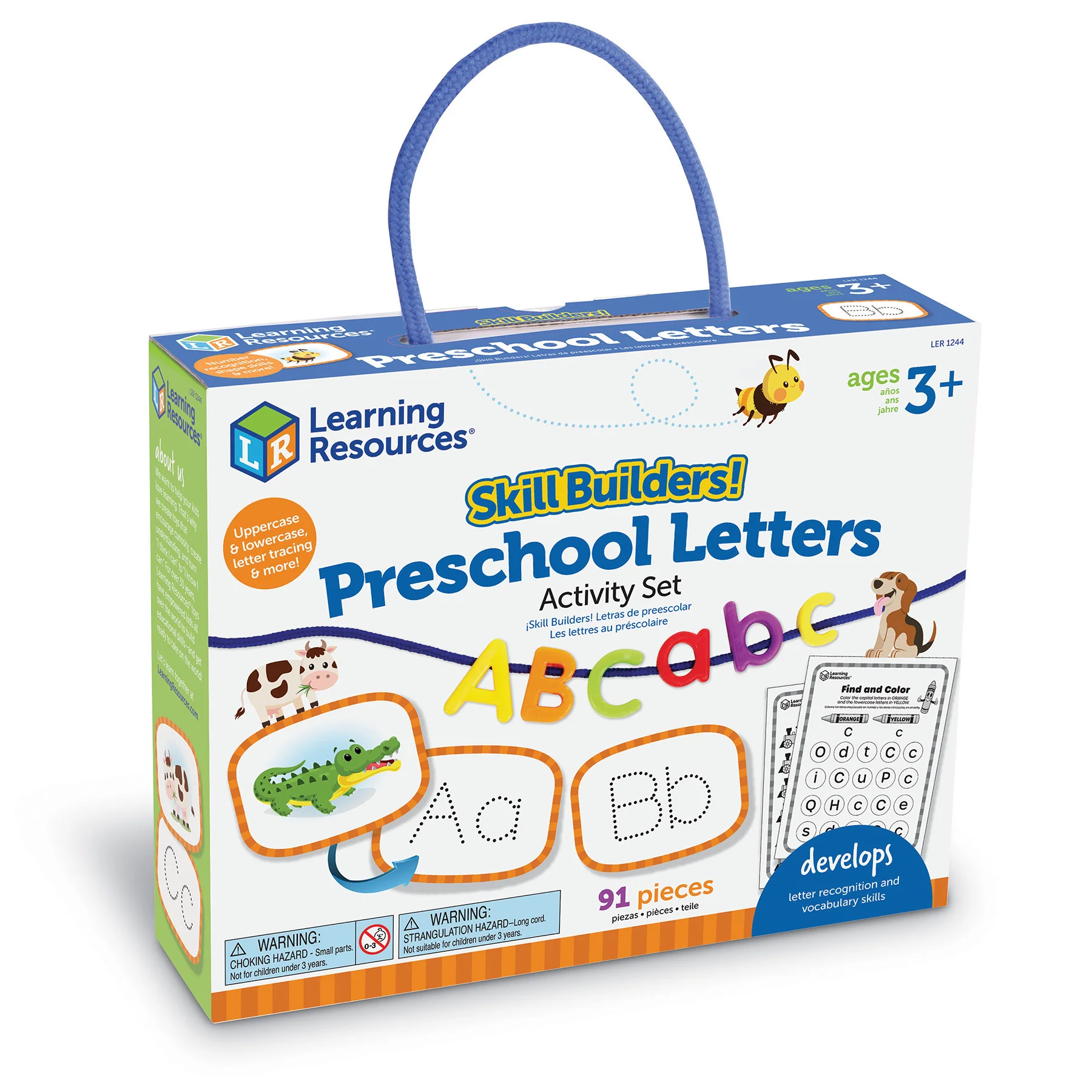 Learning Resources Skill Builders! - Preschool Letters Educational Set - Image 2