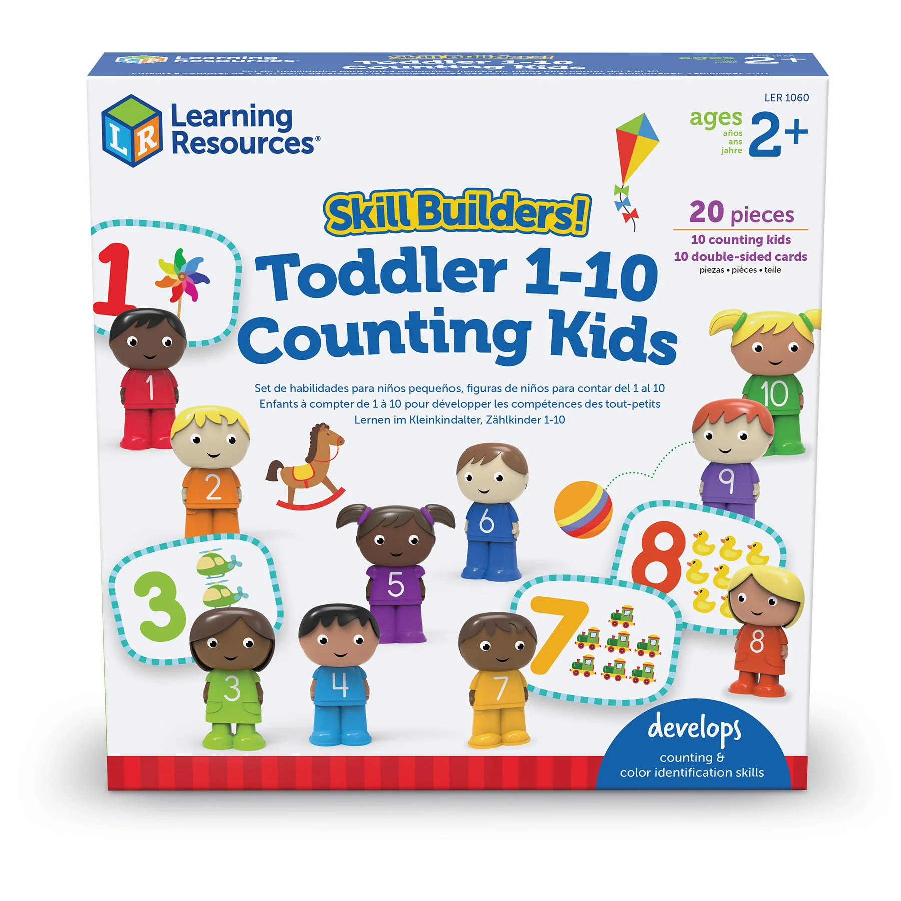 Learning Resources Skill Builders! - Toddler 1-10 Counting Kids Set - Image 2