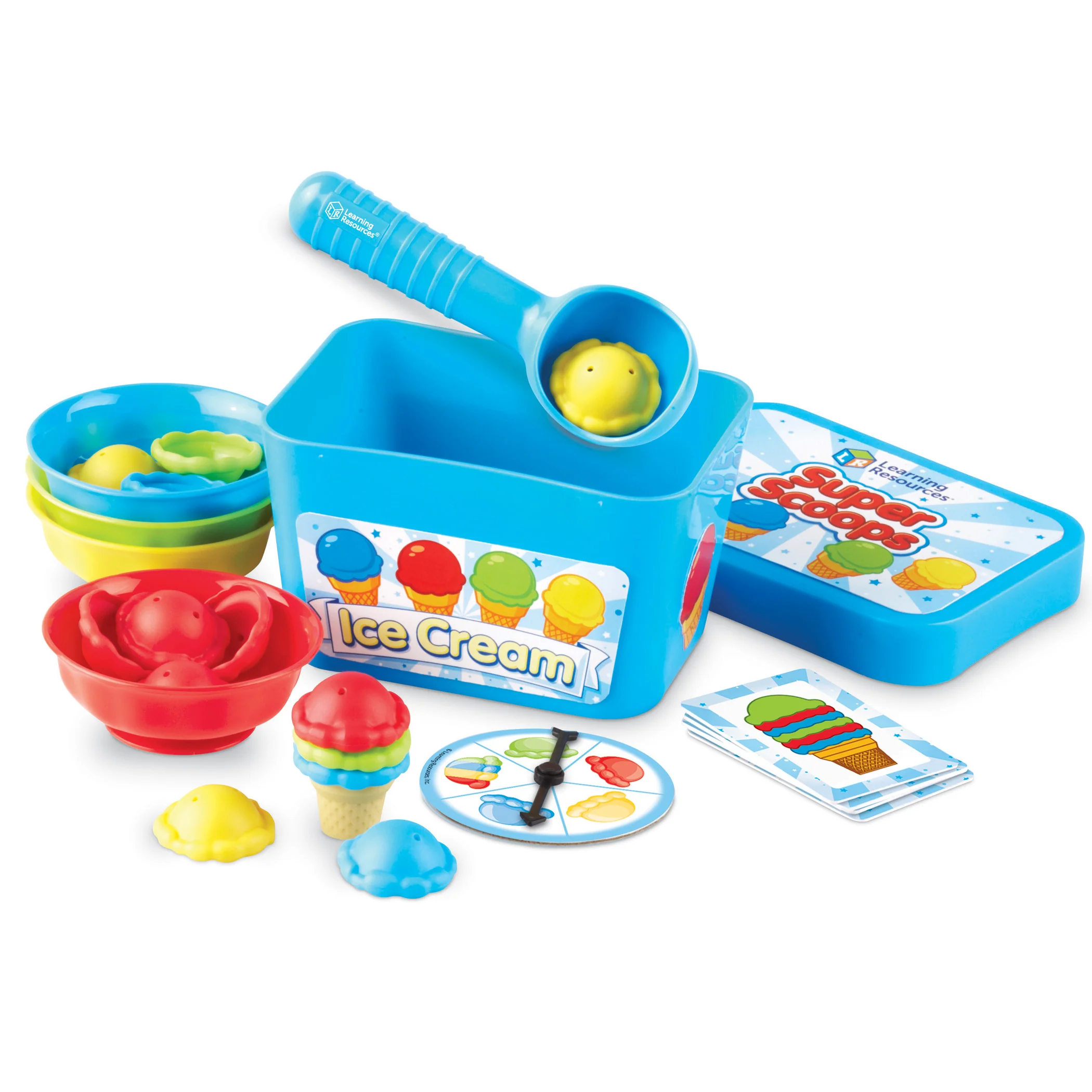 Learning Resources Smart Scoops Math Activity Set - Colorful Ice Cream Theme - Image 3