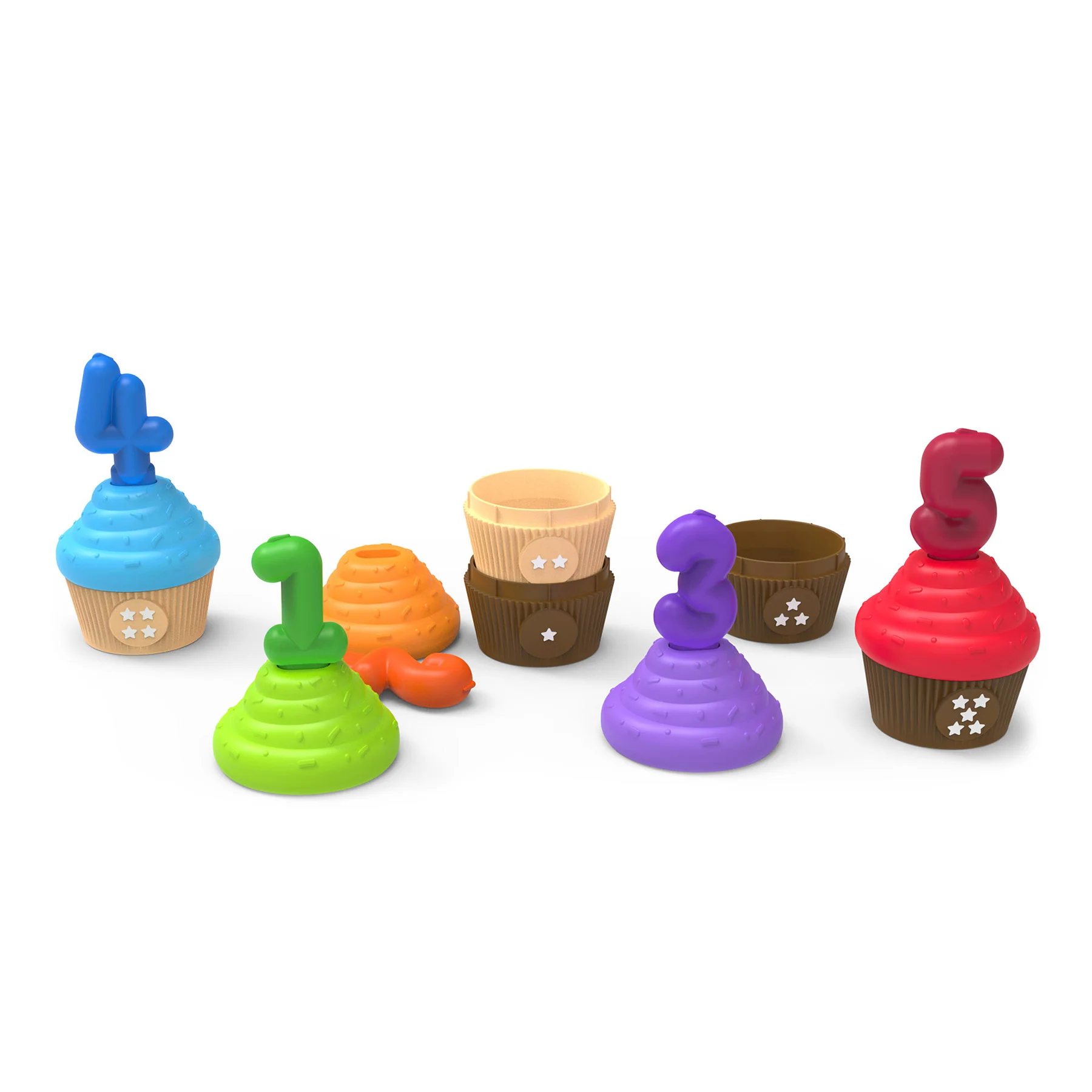 Learning Resources Snap-n-Learn Counting Cupcakes - Color & Number Fun - Image 4