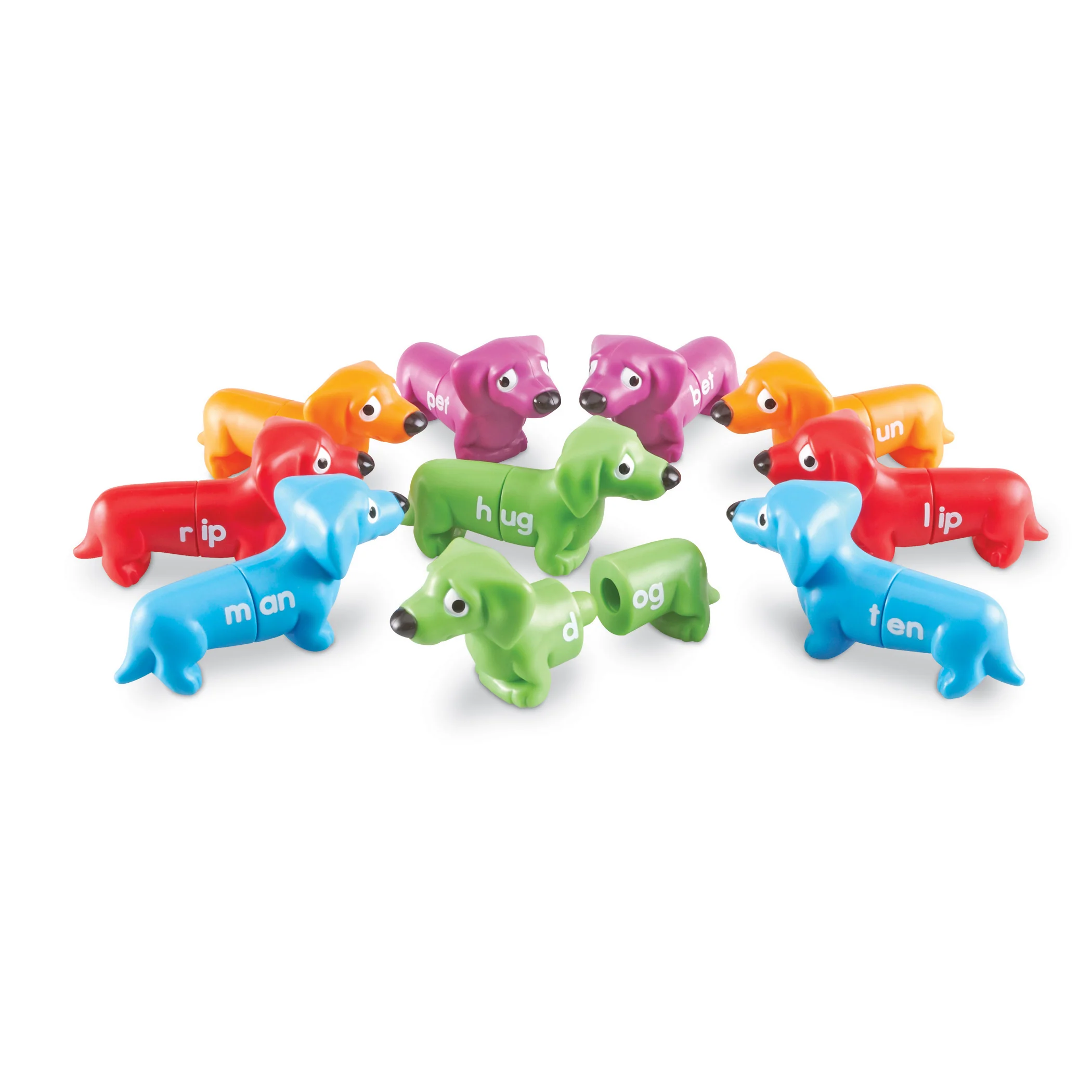 Learning Resources Snap-n-Learn Rhyming Pups - Educational Toy for Early Phonics - Image 2