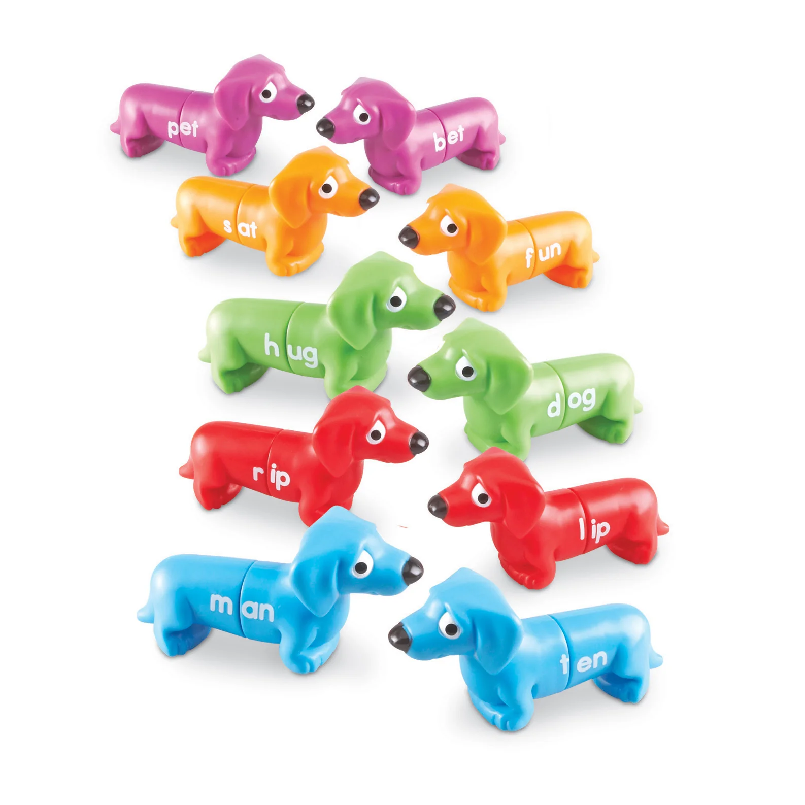 Learning Resources Snap-n-Learn Rhyming Pups - Educational Toy for Early Phonics - Image 3