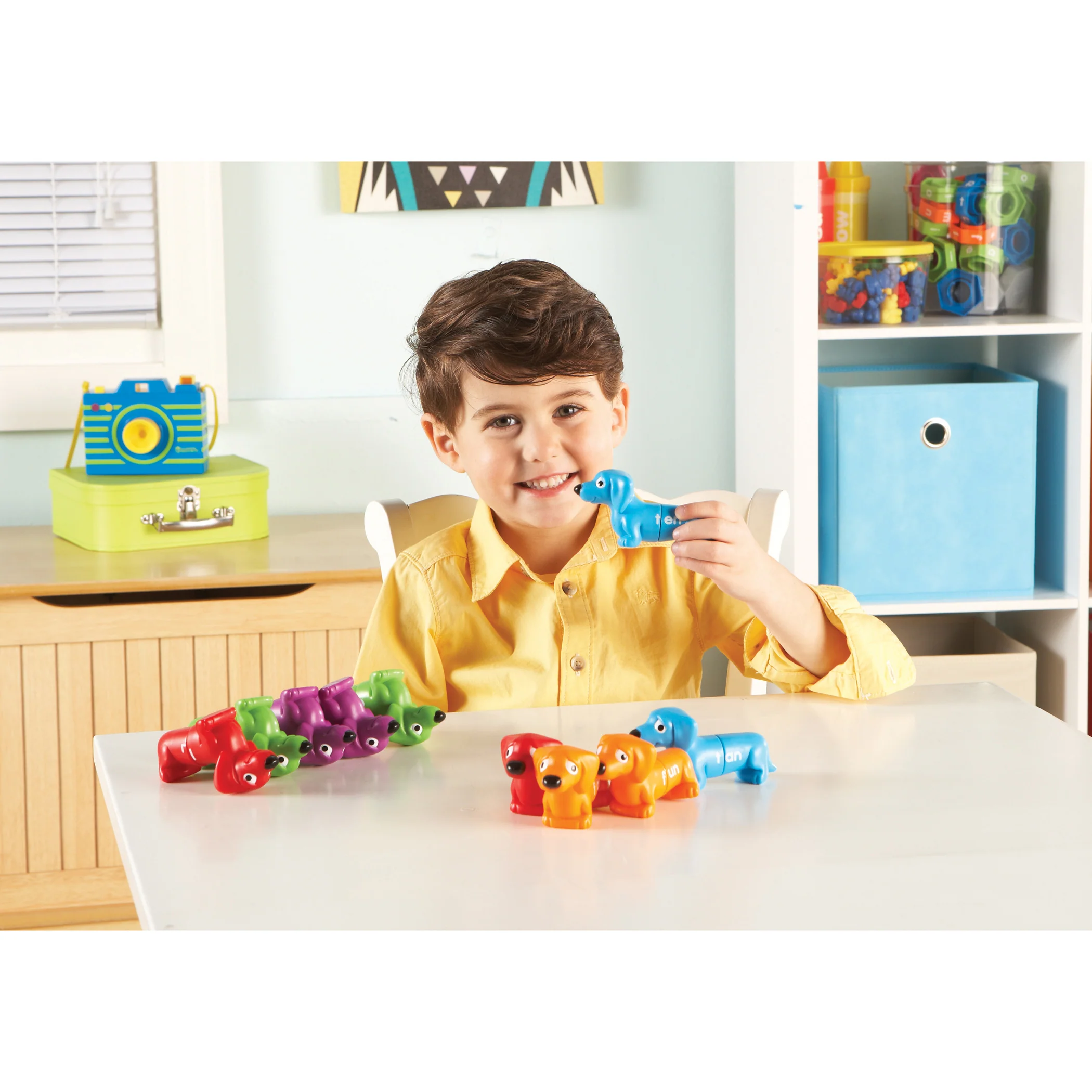 Learning Resources Snap-n-Learn Rhyming Pups - Educational Toy for Early Phonics - Image 4