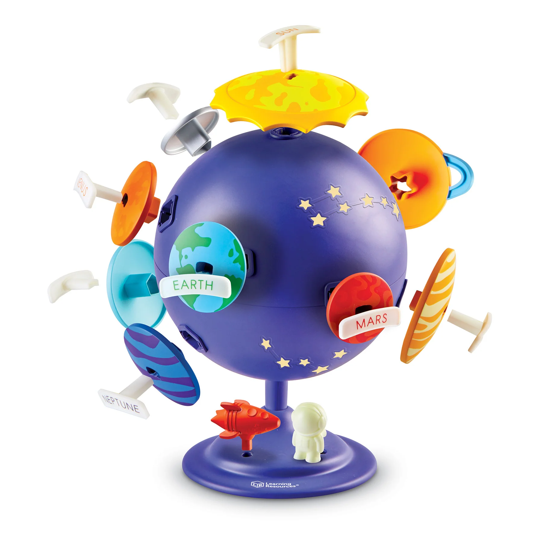 Learning Resources Solar System Puzzle Globe - Interactive Educational Toy - Image 3