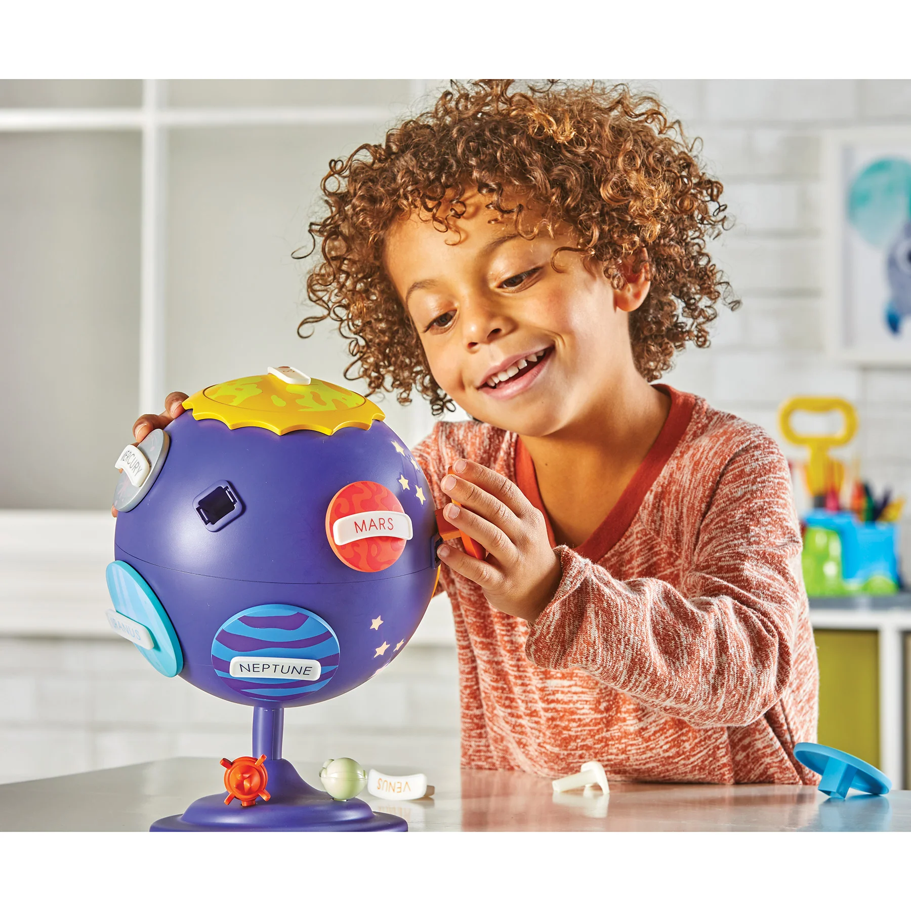 Learning Resources Solar System Puzzle Globe - Interactive Educational Toy - Image 5