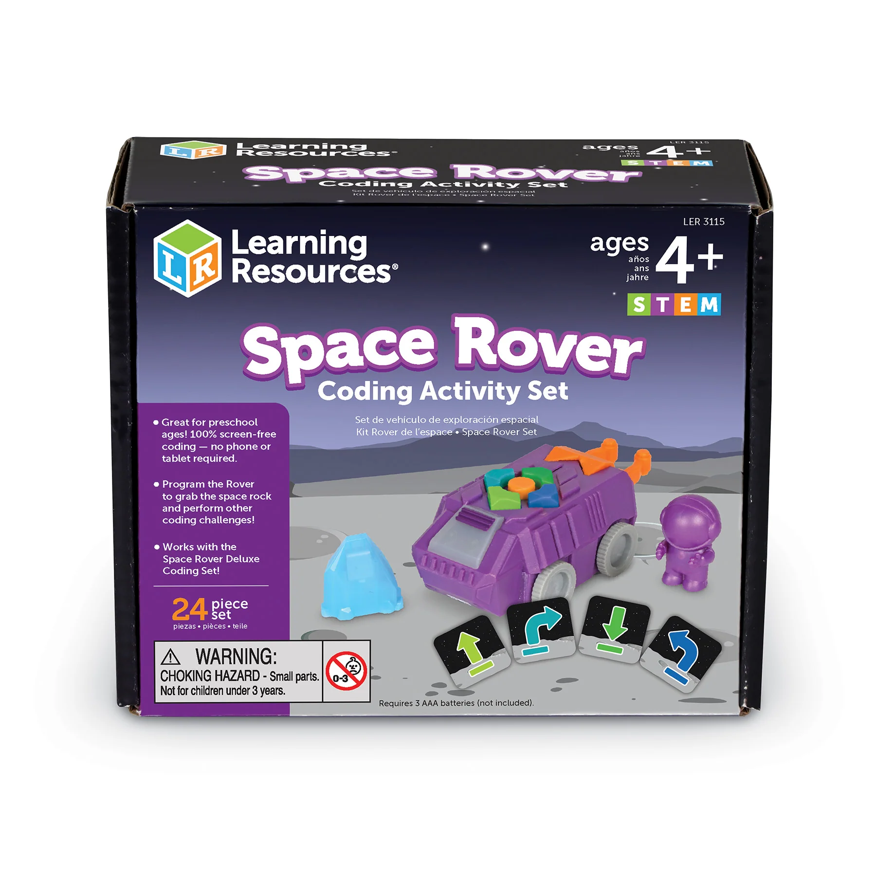 Learning Resources Space Rover Coding Set - Screen-Free Programming Adventure - Image 2