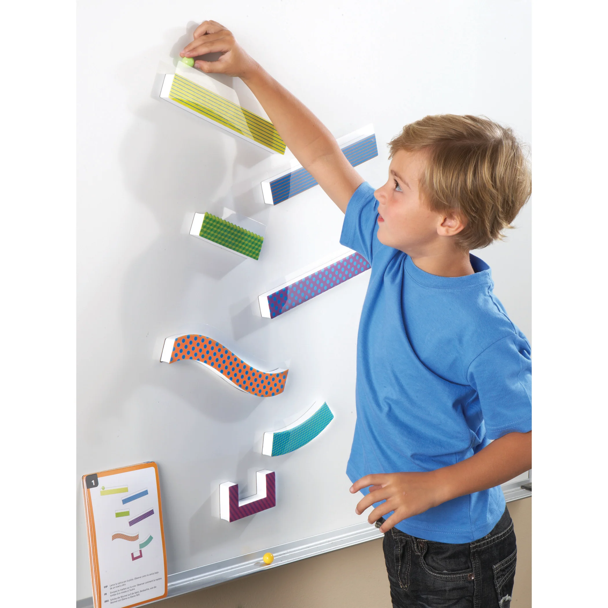 Learning Resources Tumble Trax Magnetic Marble Run - Interactive STEM Toy - Image 3