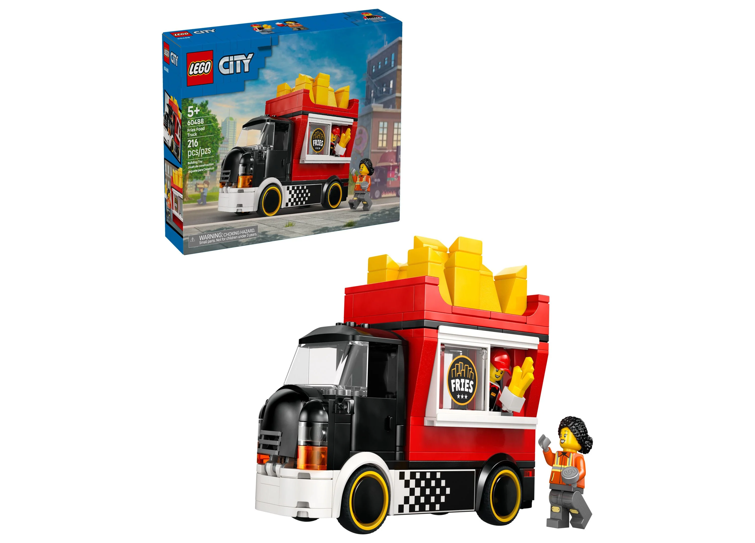 LEGO City Fries Food Truck Building Set - 216 Pieces