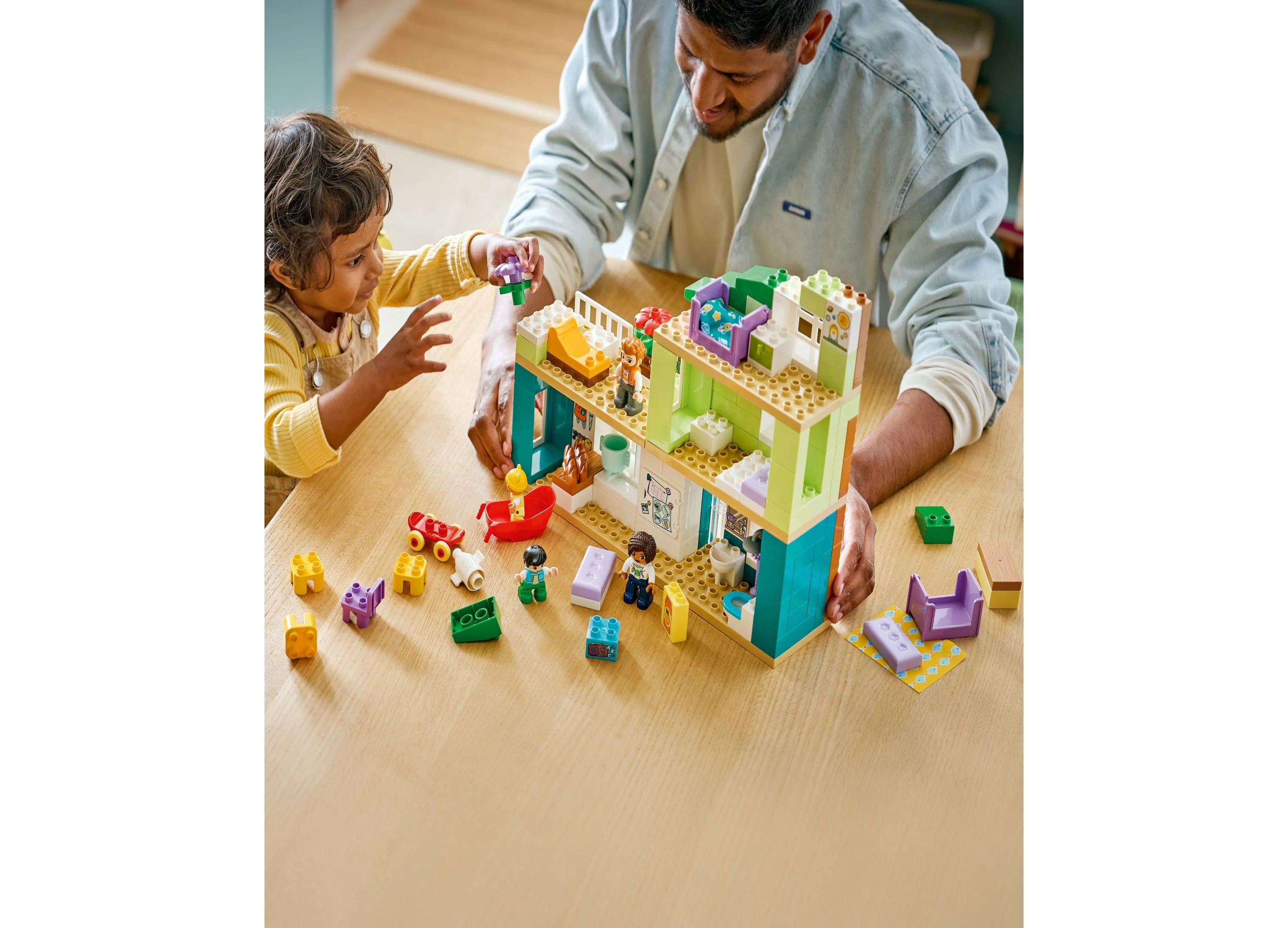 LEGO DUPLO Town Modern Family House 3-in-1 Building Kit, 166 Pieces - Image 4