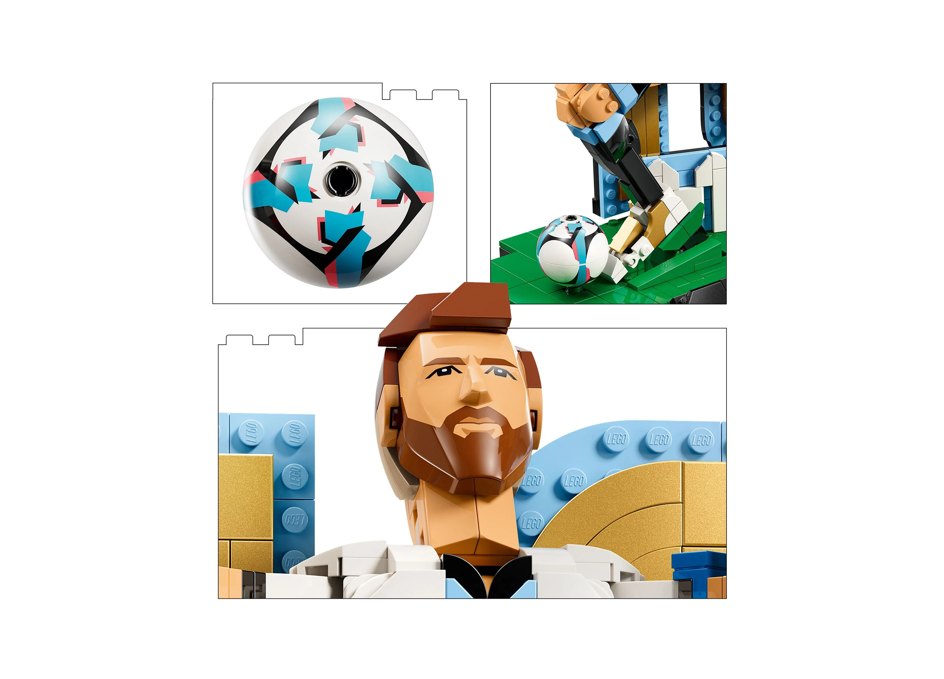 LEGO Editions Lionel Messi Soccer Legend Building Set - 958 Pieces - Image 6