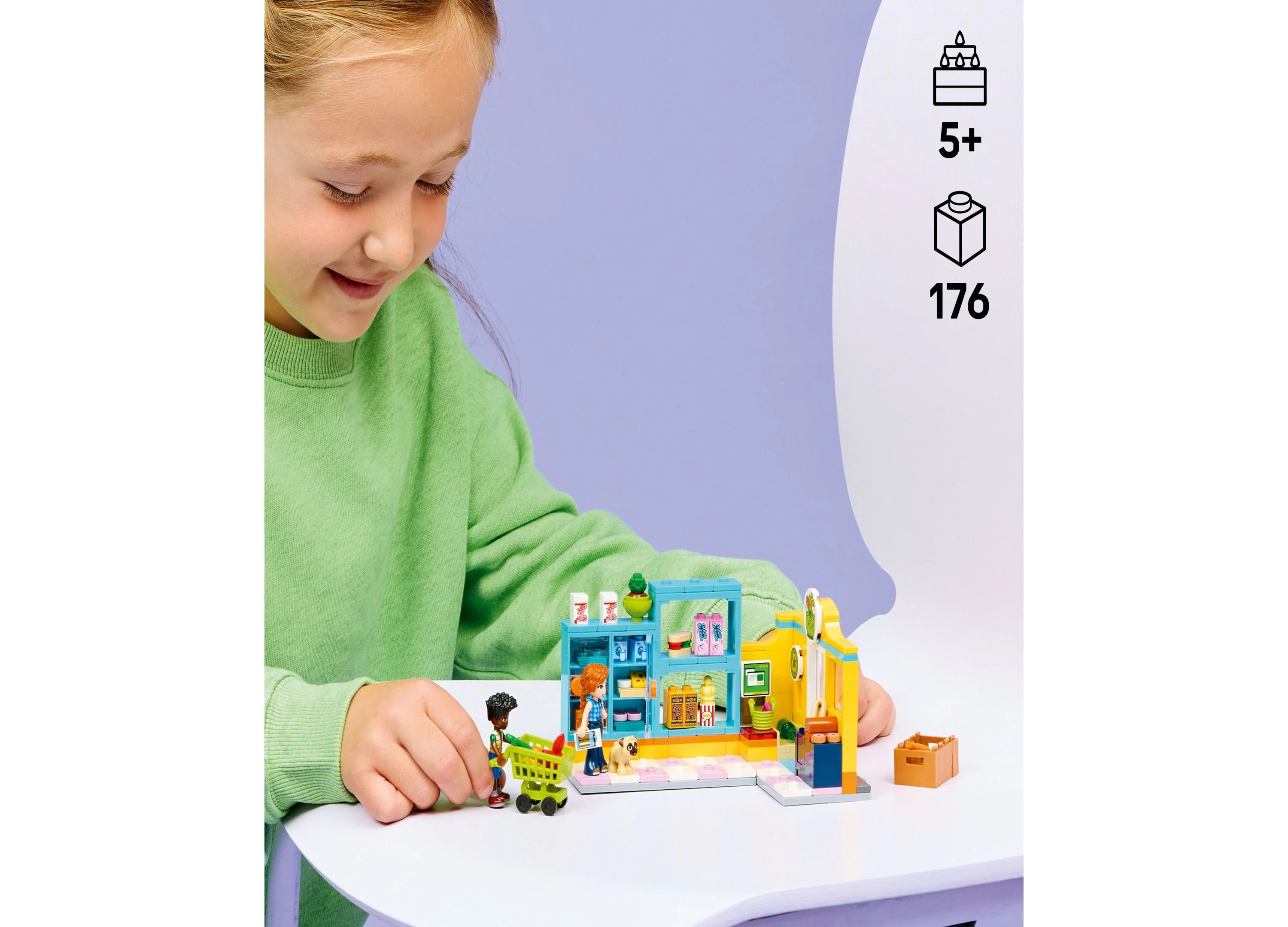 LEGO® Friends Heartlake City Convenience Store Building Set - 176 Pieces - Image 5